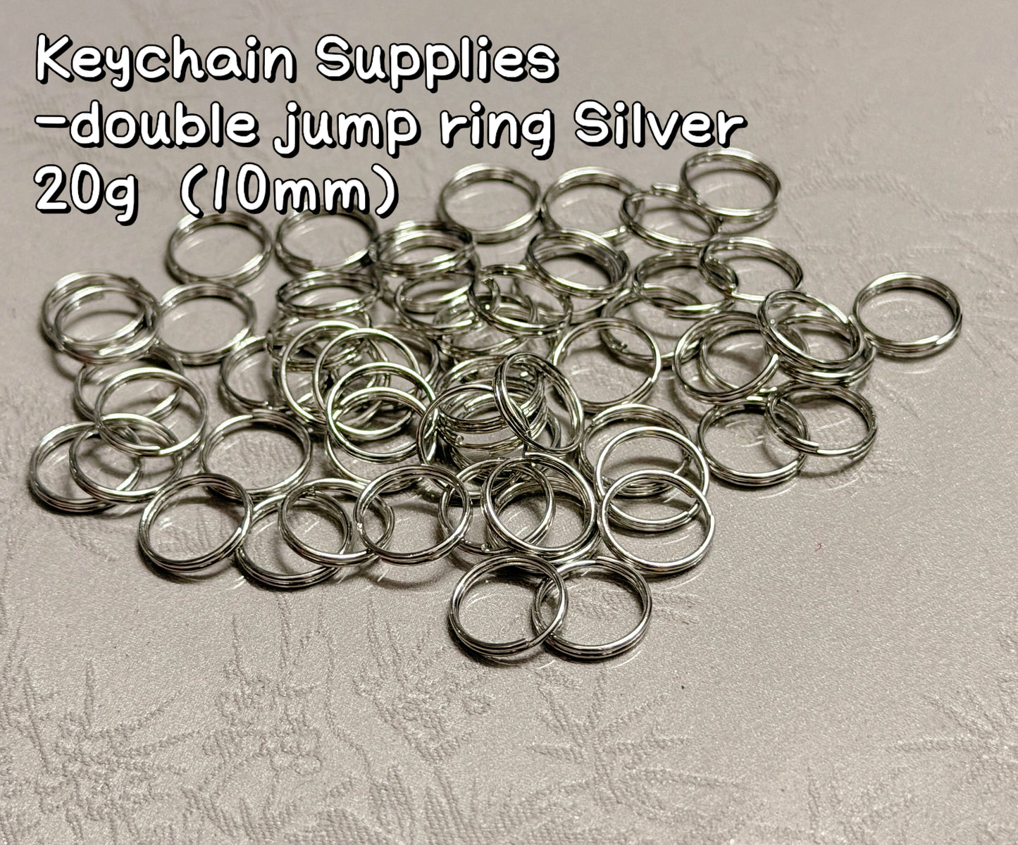 【Keychain Supplies】Jump rings, keychain supplies