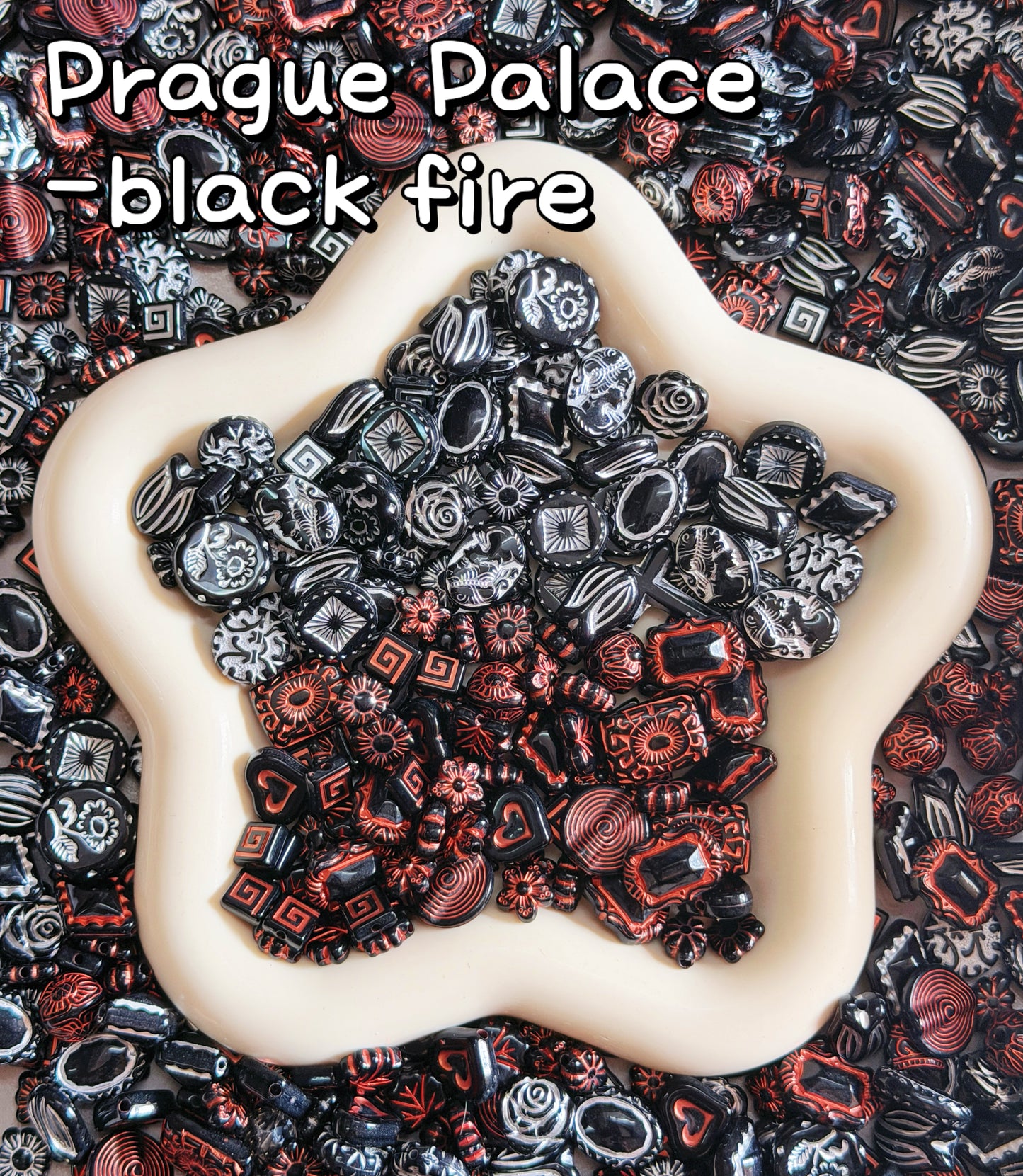 【Prague Palace】Exquisite drilled acrylics charms, jewelry/keychain diy