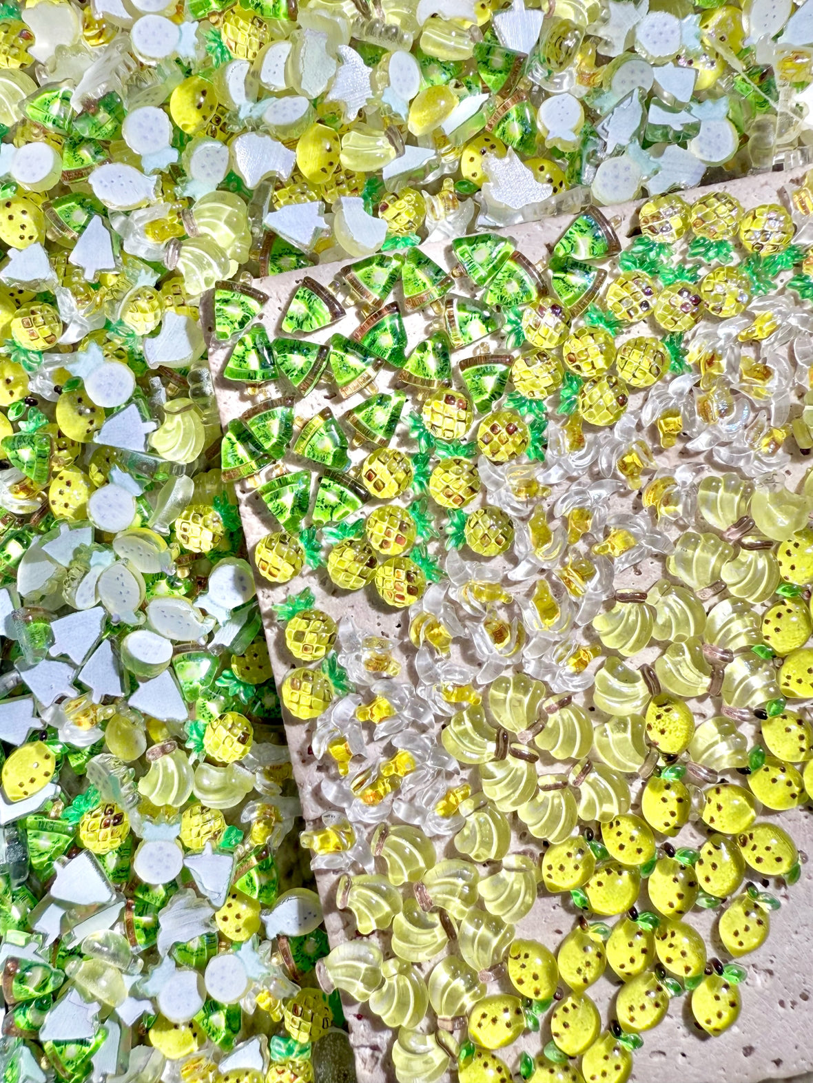 【Jelly Baby】non-lumi colorful resin mix, hairpin/phonecases diy