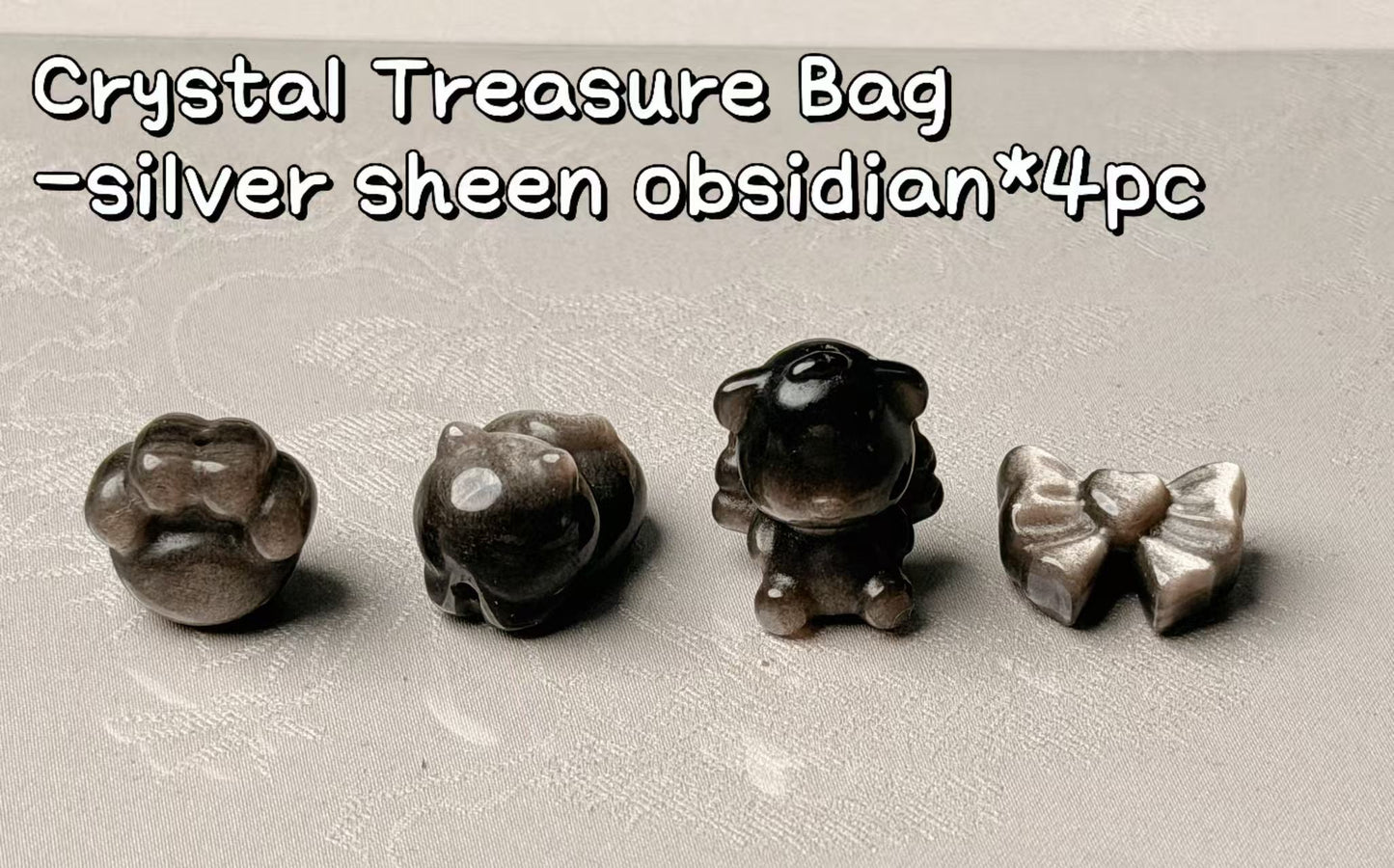 【Crystal Treasure Bag】Exquisite crystal charms, for jewelry diy