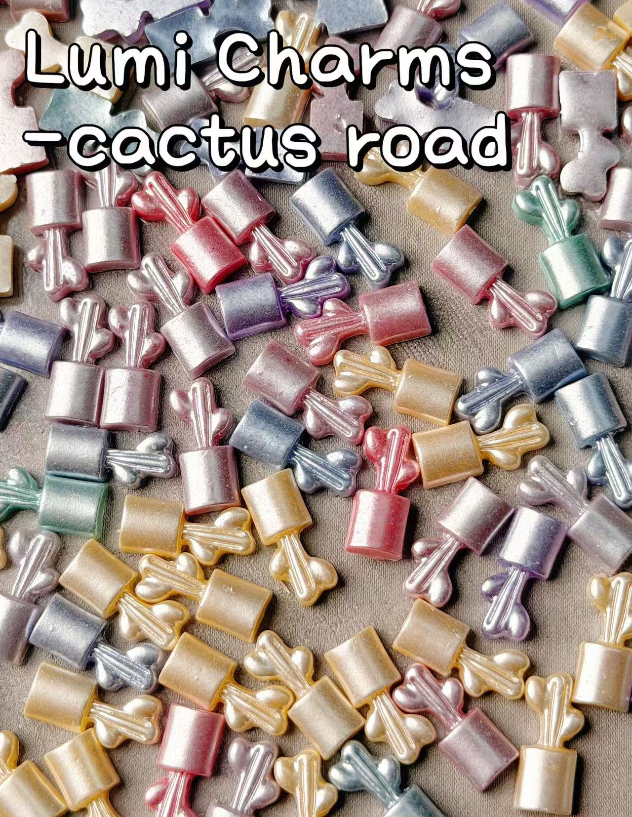 【Lumi Charms】all luminous resins, Nail art/Craft supplies