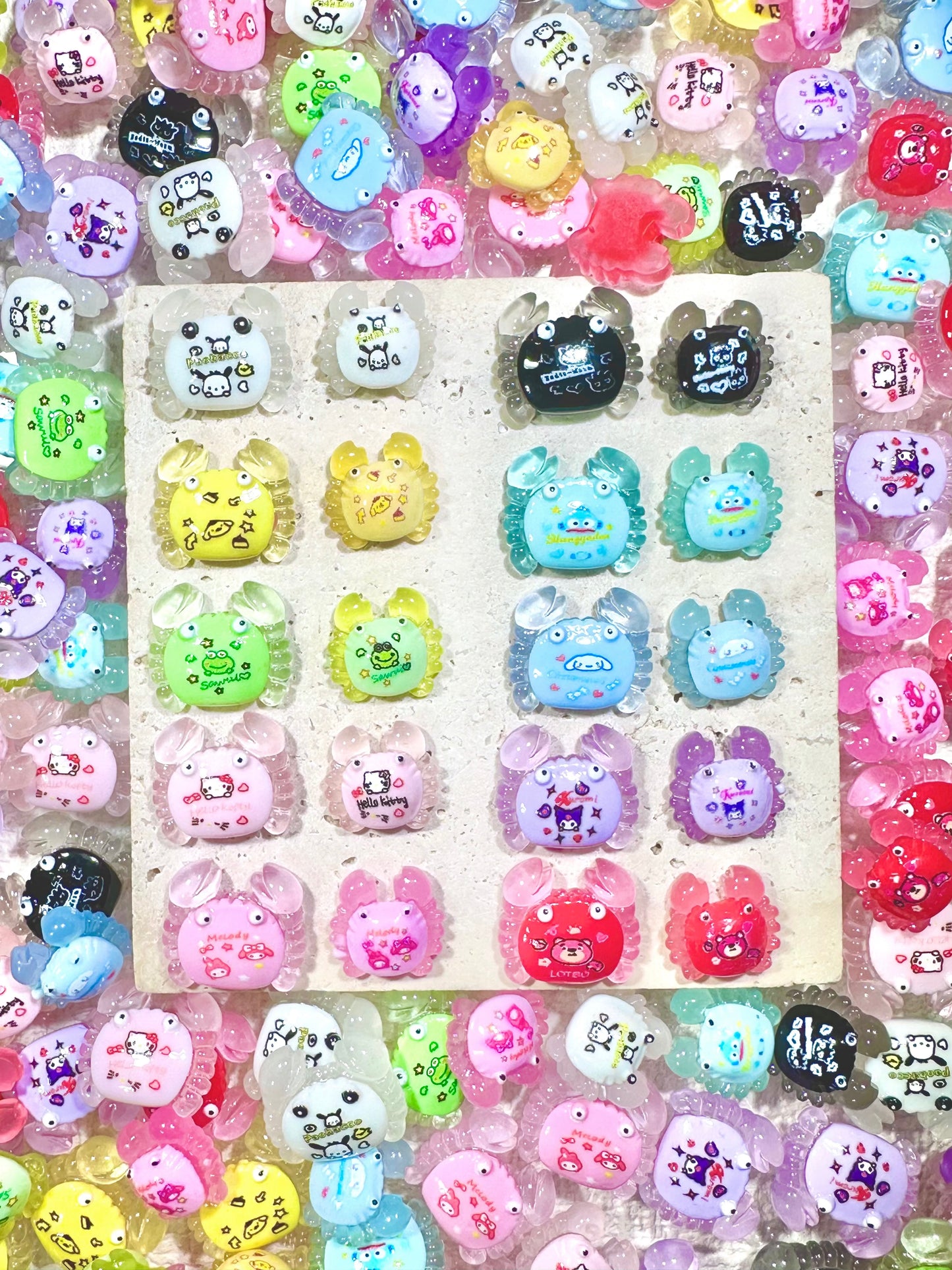 【Non-Lumi Collection】mini various cute resin big mixes, Crafting supplies