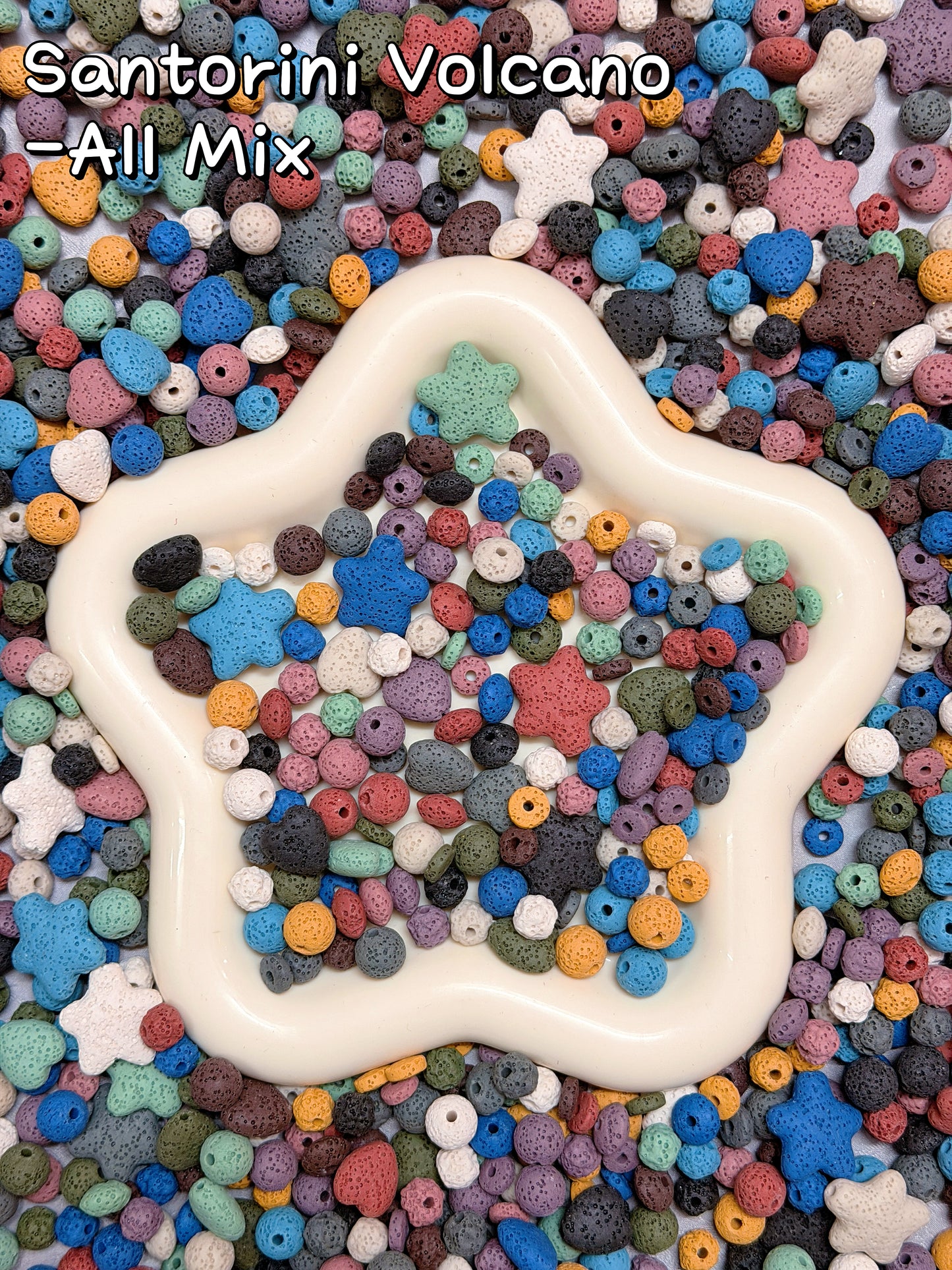 【Aura World】Perles givrées mixtes aura de 10 mm, perles de verre
