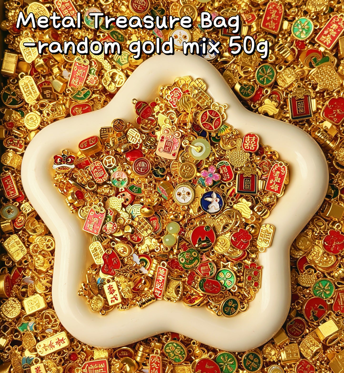 A001.NEW【Sac à trésors】Charms exquis avec différents thèmes, pour bracelet/porte-clés/colliers DIY