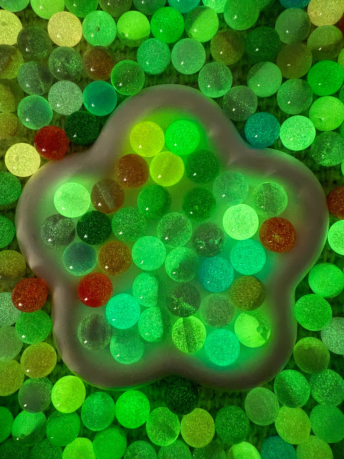 A001.NEW【Acrylic Collection 2】 color-change/luminous acrylic beads collection