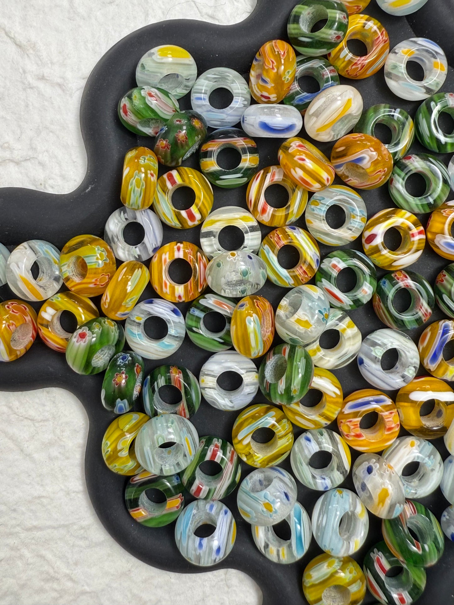 【Deli Donuts】RARE STOCK handmade-glass donut beads