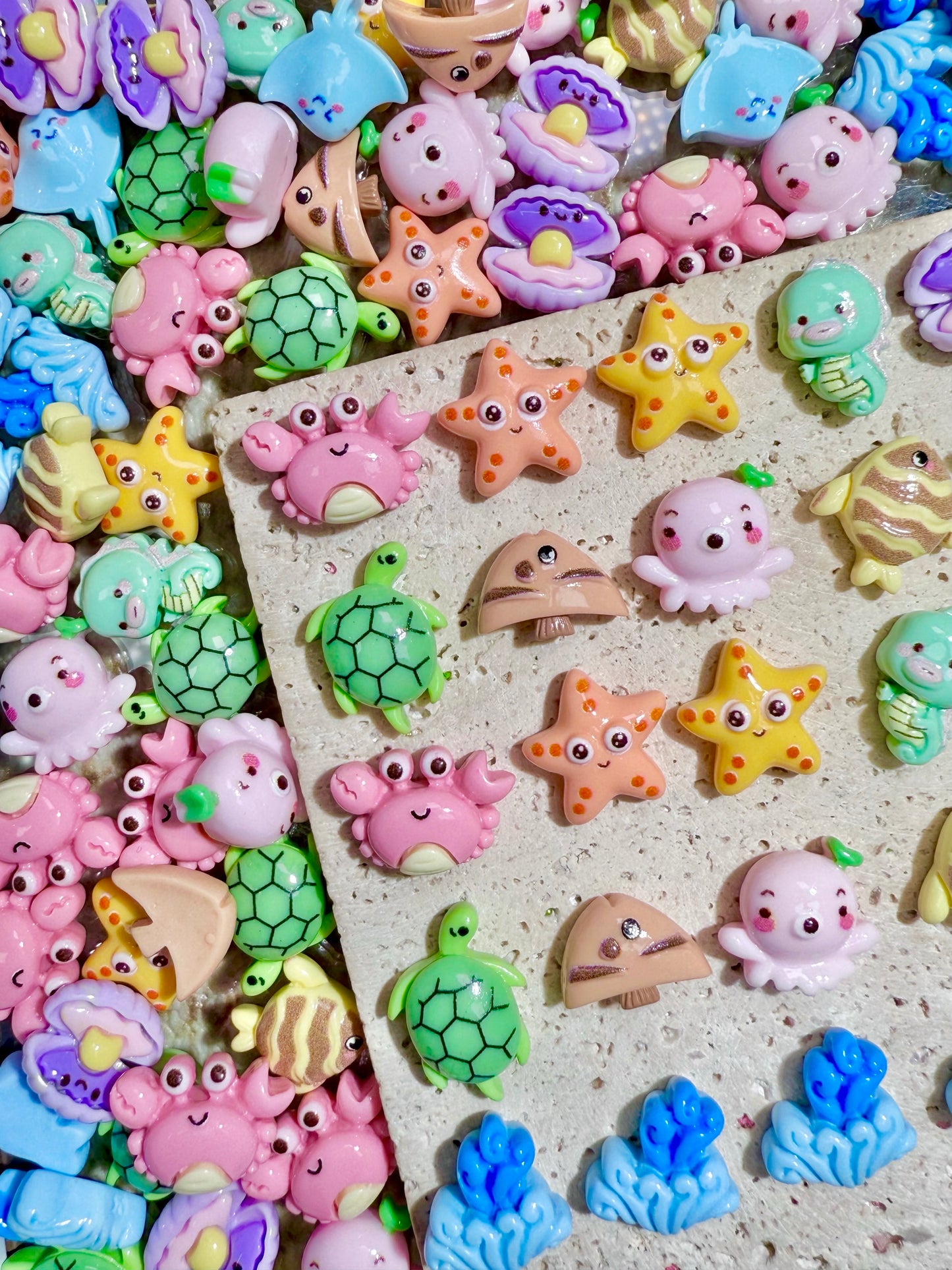 【Mini World】mini various cute resin mixes, Crafting supplies