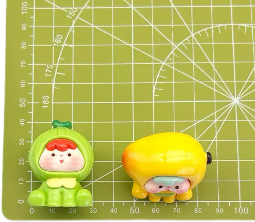 【Teeni Kiddo】mini colorful fruit kiddo resin mix, crafting supplies