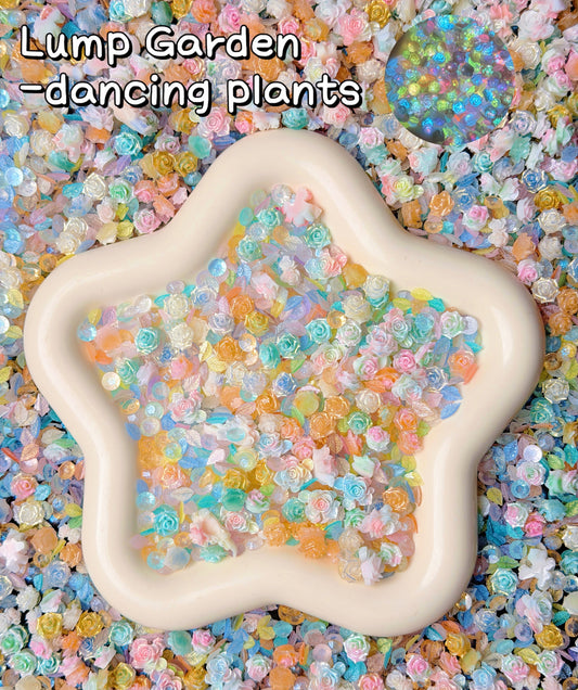 A001.NEW【Lumi Garden】luminous flowers resins, Nail art/Craft supplies