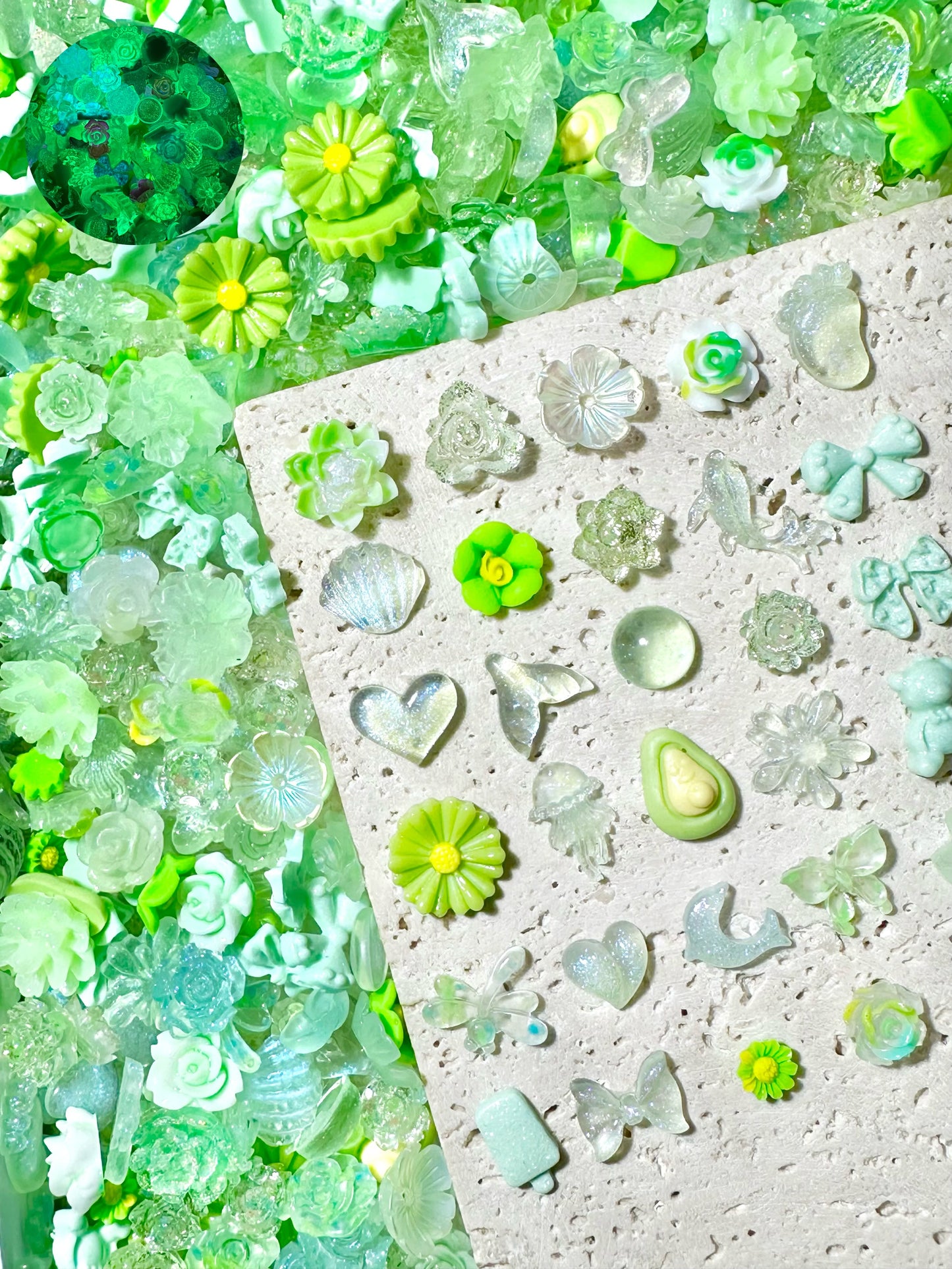 【Carnival】special sale offer, various shapes mix display, Nail art/Craft supplies, display