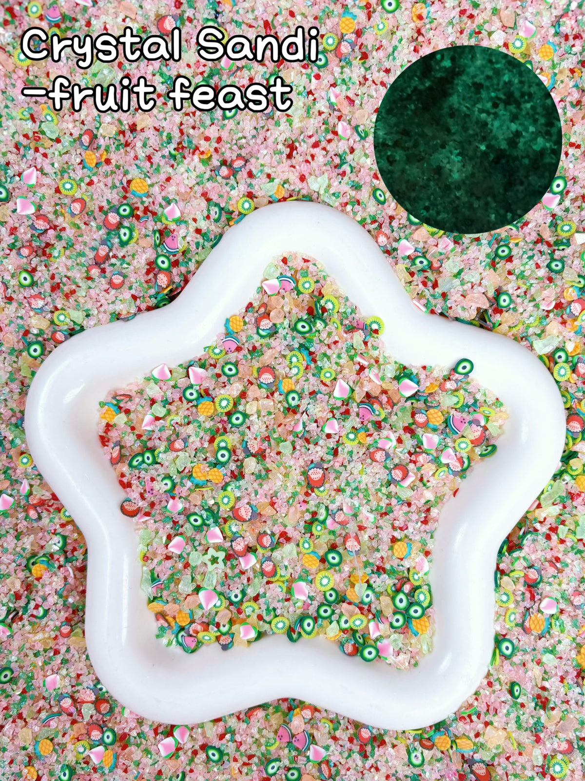【Crystal Sandi】DIY crushed crystal/shell gravels DIY Nail materials, resin making or display