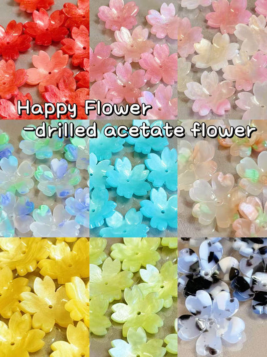 A04.NEW【Happy Flower】resin blind bag for diy phonecases/manicure/photo frame etc