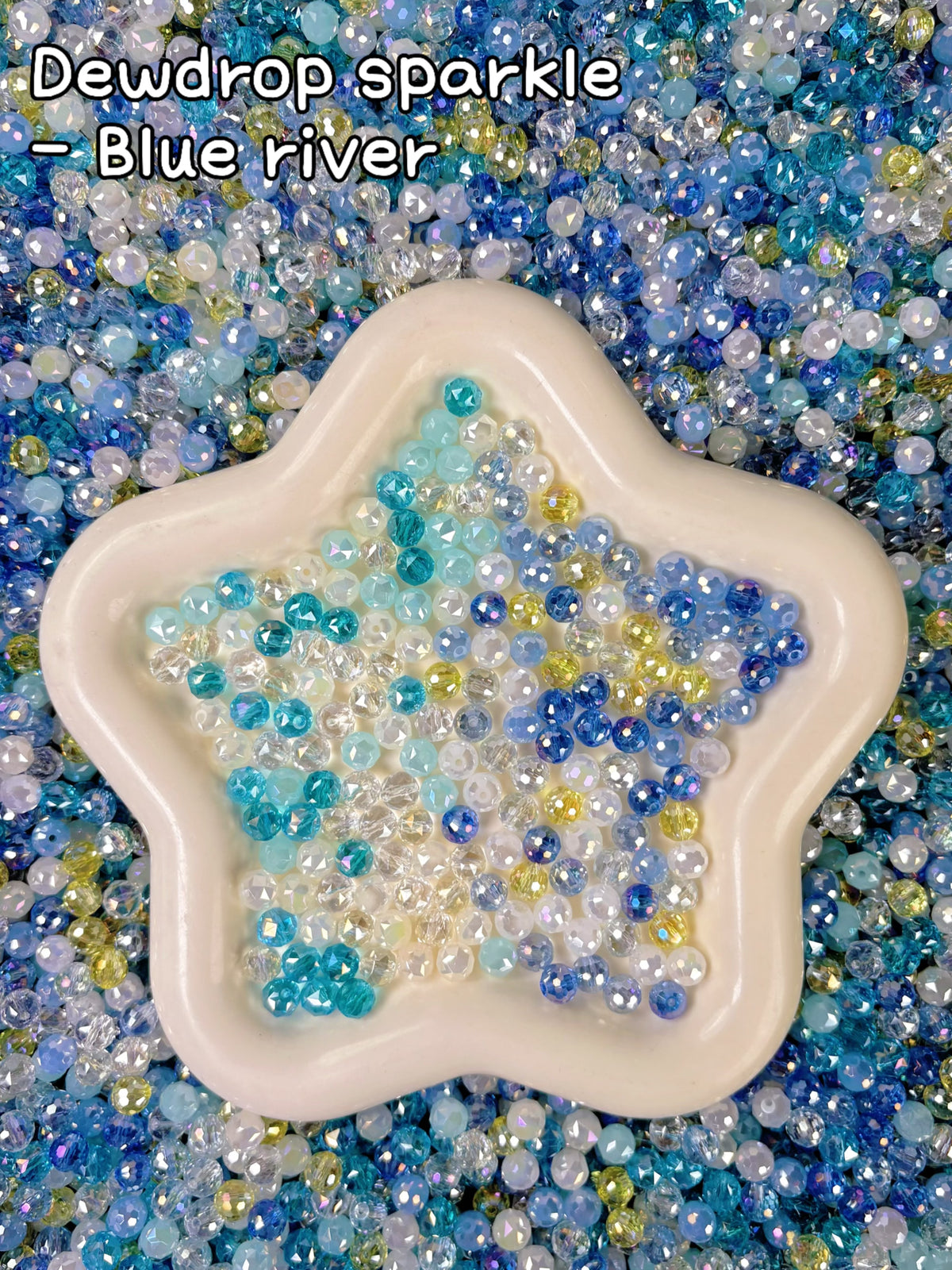 【Dewdrop Sparkle】Perles de verre en forme de goutte de rosée de 8 x 10 mm, percées sur le dessus