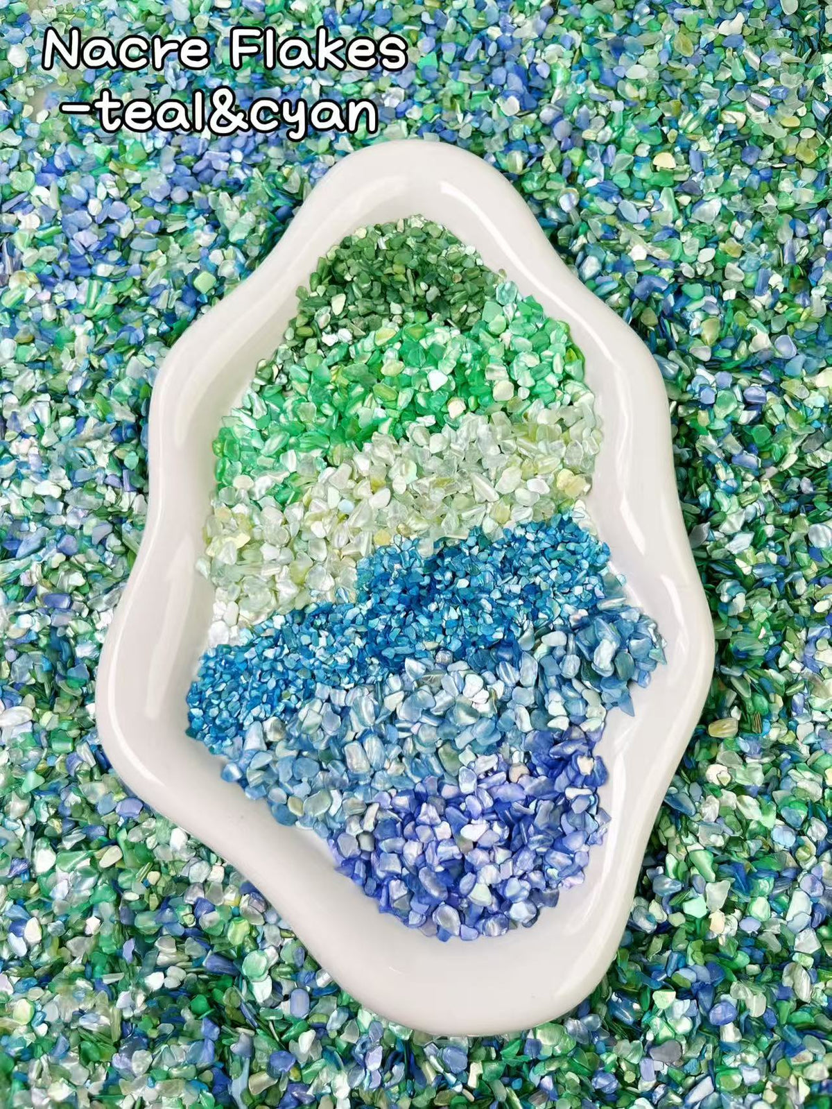 A001.NEW【Nacre Flakes】thin shells chips for tesserae/inlay/manicure/paintings