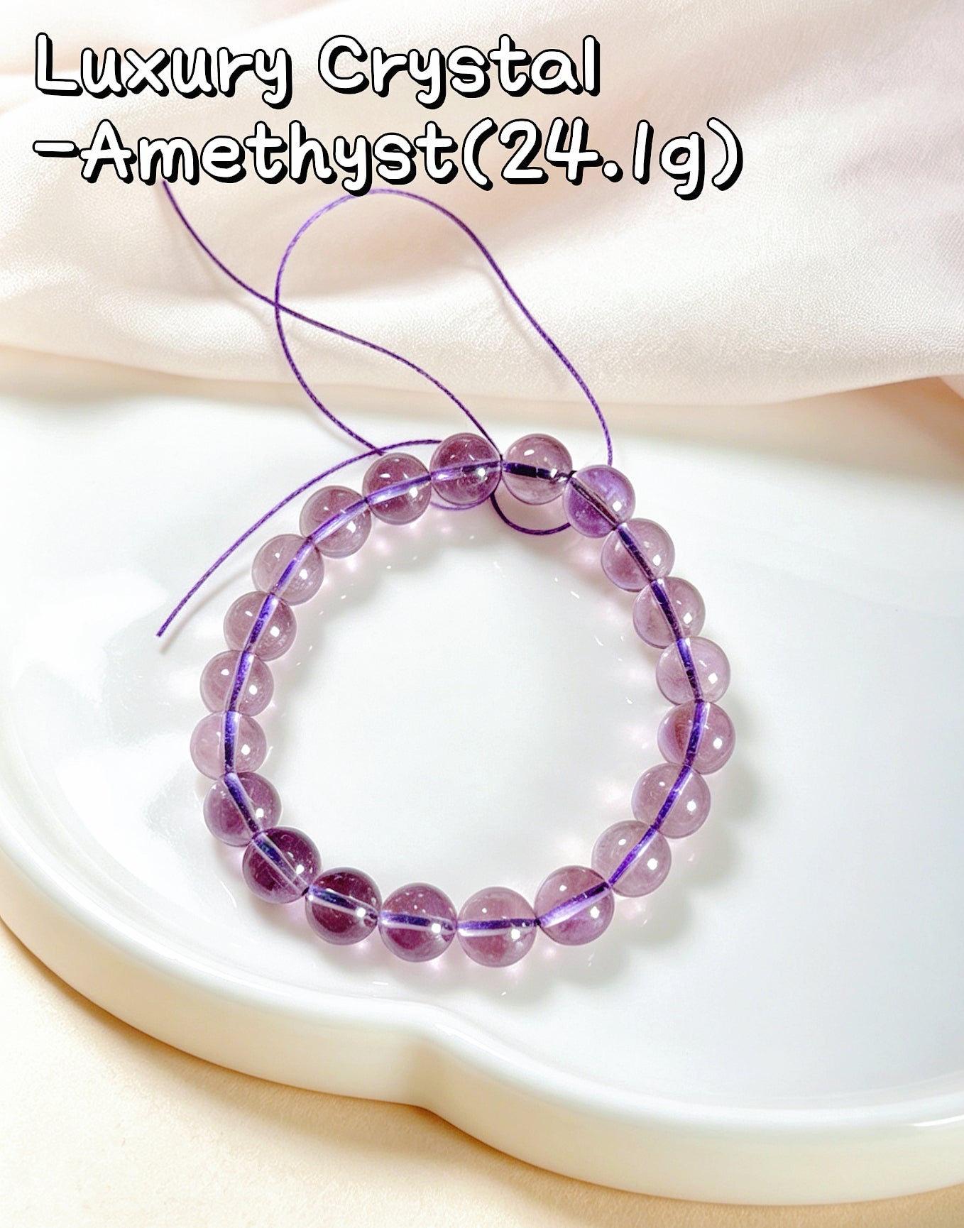 【CRISTAL DE LUXE】BRACELETS EN CRISTAL DE HAUTE QUALITÉ