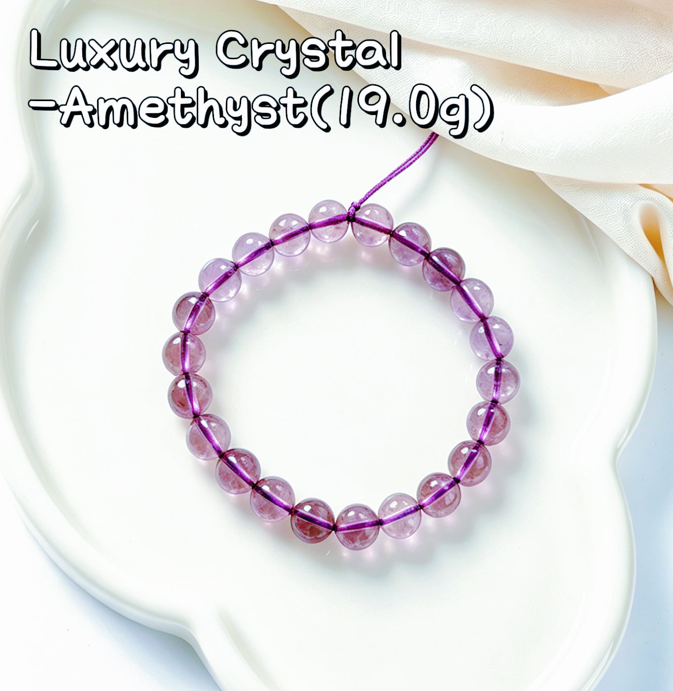 【CRISTAL DE LUXE】BRACELETS EN CRISTAL DE HAUTE QUALITÉ
