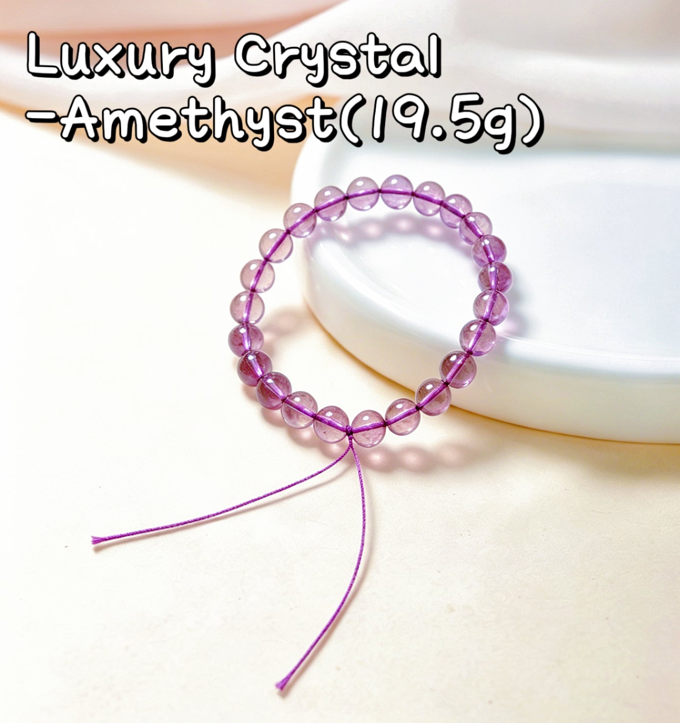 【CRISTAL DE LUXE】BRACELETS EN CRISTAL DE HAUTE QUALITÉ