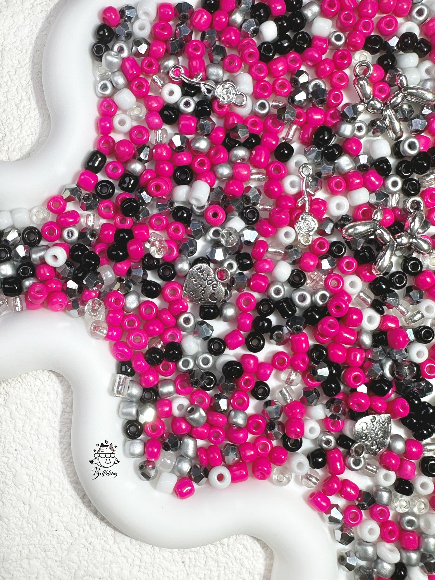 【Seed beads Collection 1】simple 4mm glass seed beads