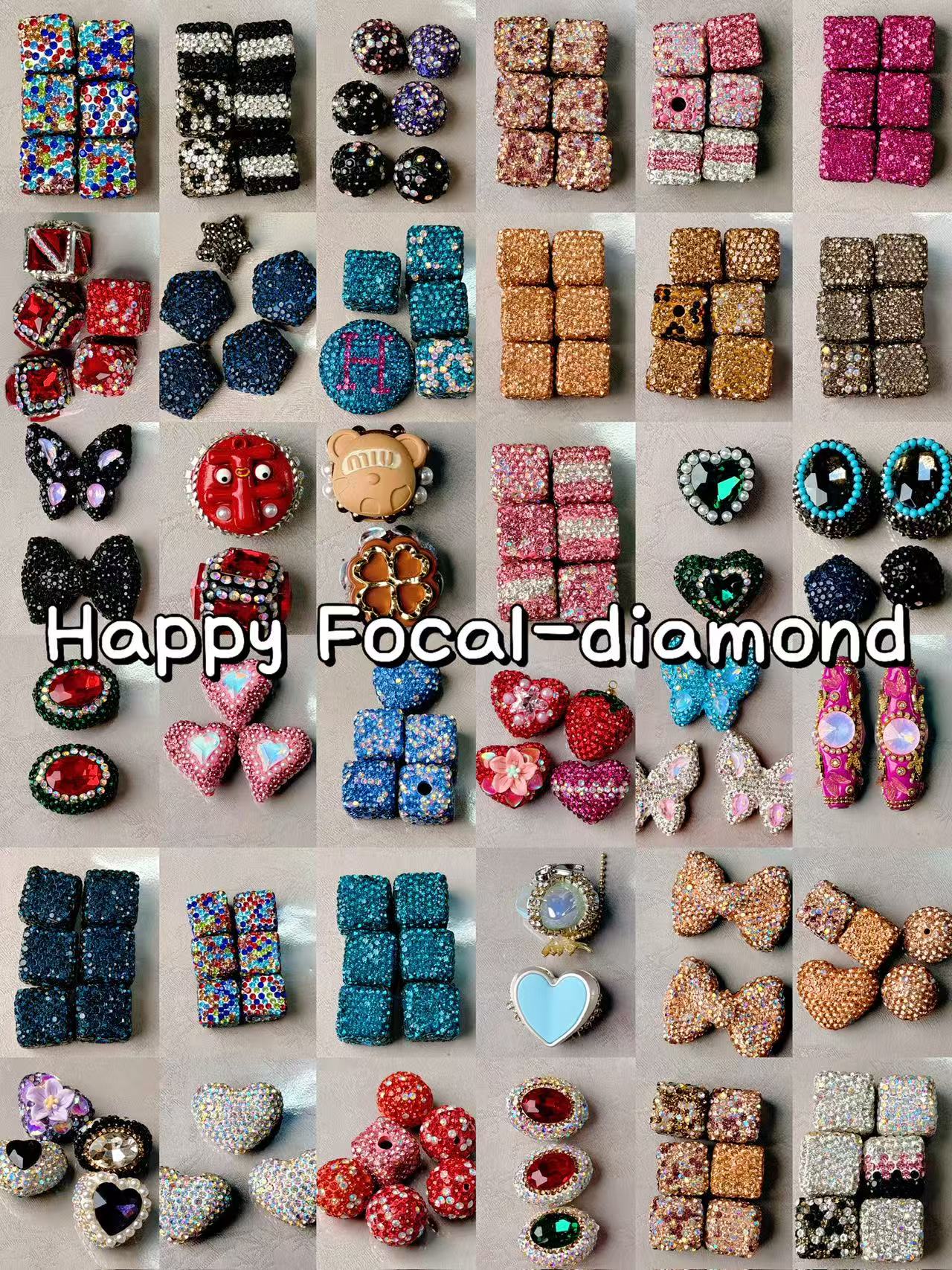 A21【Happy Focal】Luxury fancy focal beads blind bags