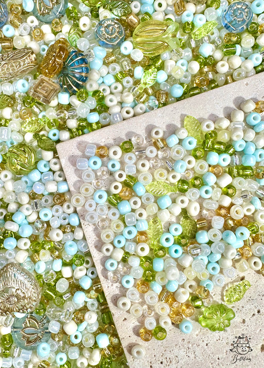 A001.NEW【Moonlight Forest 2.0】fresh dainty colors, 4mm seed beads