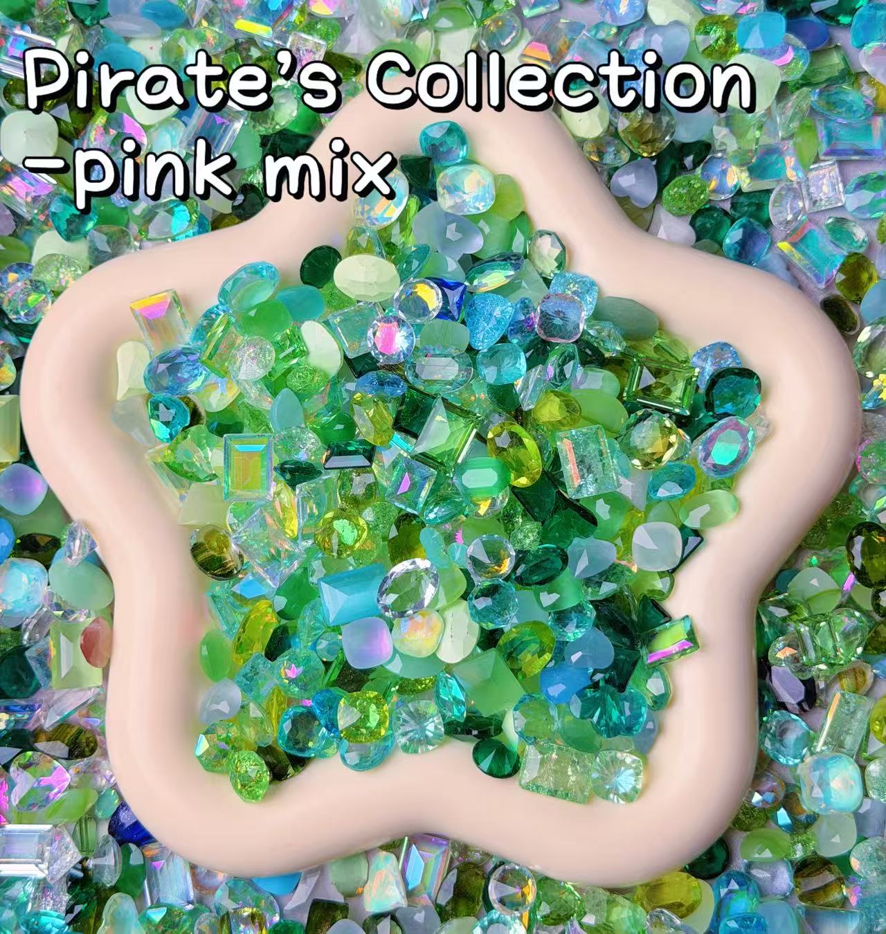 【Pirate‘s Collection】 B1G1 K9 Crystal Glass, nails/bedazzling/fish tanks