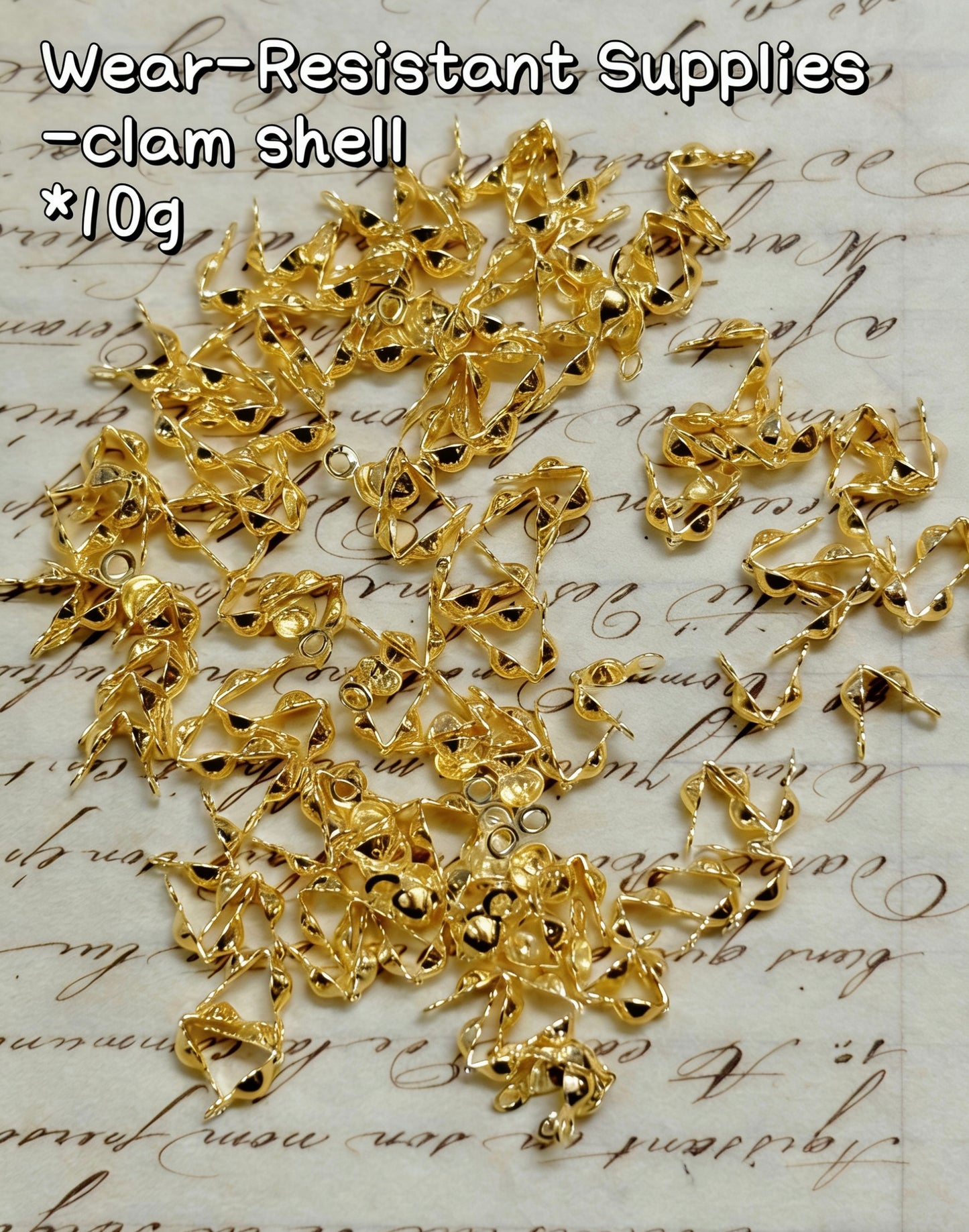 【Wear-Resistant Supplies】white gold/yellow gold plated brass charms