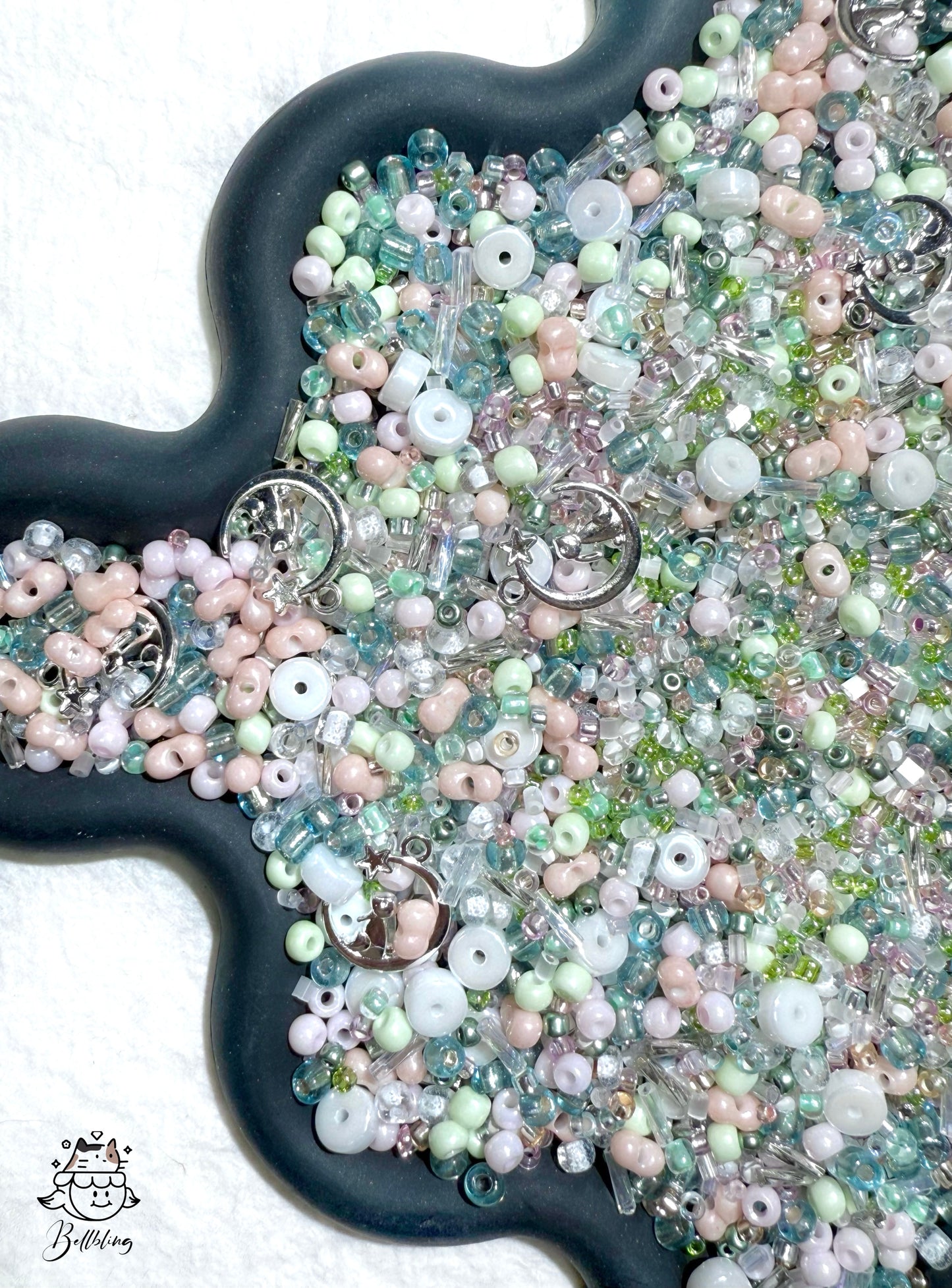 【Seed Beads Collection 2】2-4mm fancy glass seed beads mix, jewelry supplies