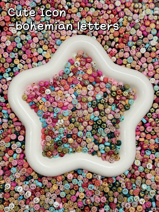 A001.NEW【Cute Icon】acrylic small beads