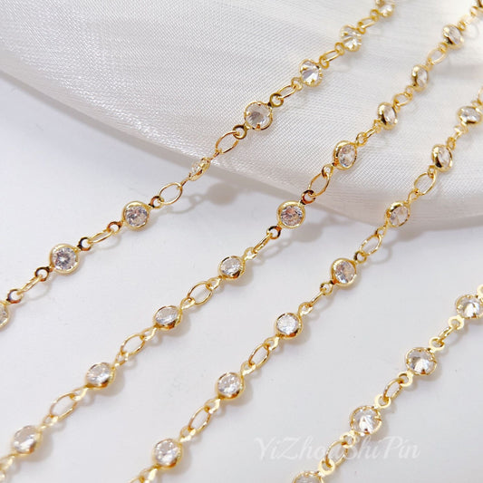【Sexy Chain】10% off Copper Chain 18k Gold Plated, jewelry making