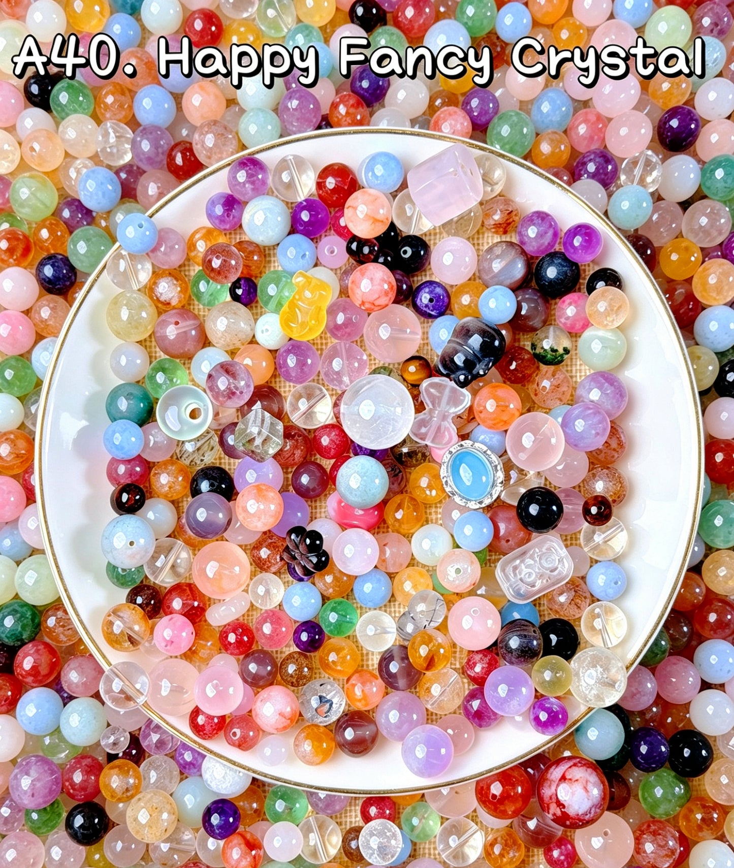 A40【Happy Fancy Crystal】Fancy high-quality crystal beads blind bag