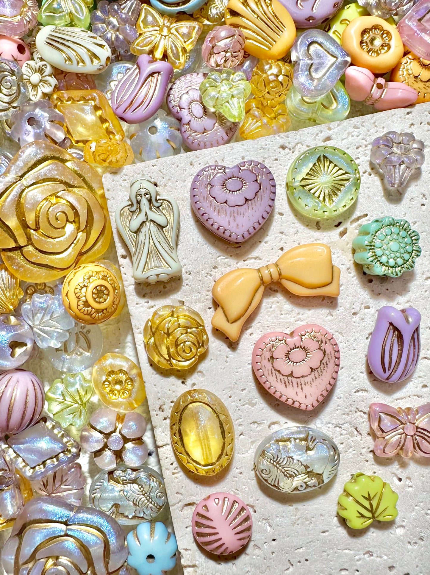 【Prague Palace】Exquisite drilled acrylics charms, jewelry/keychain diy