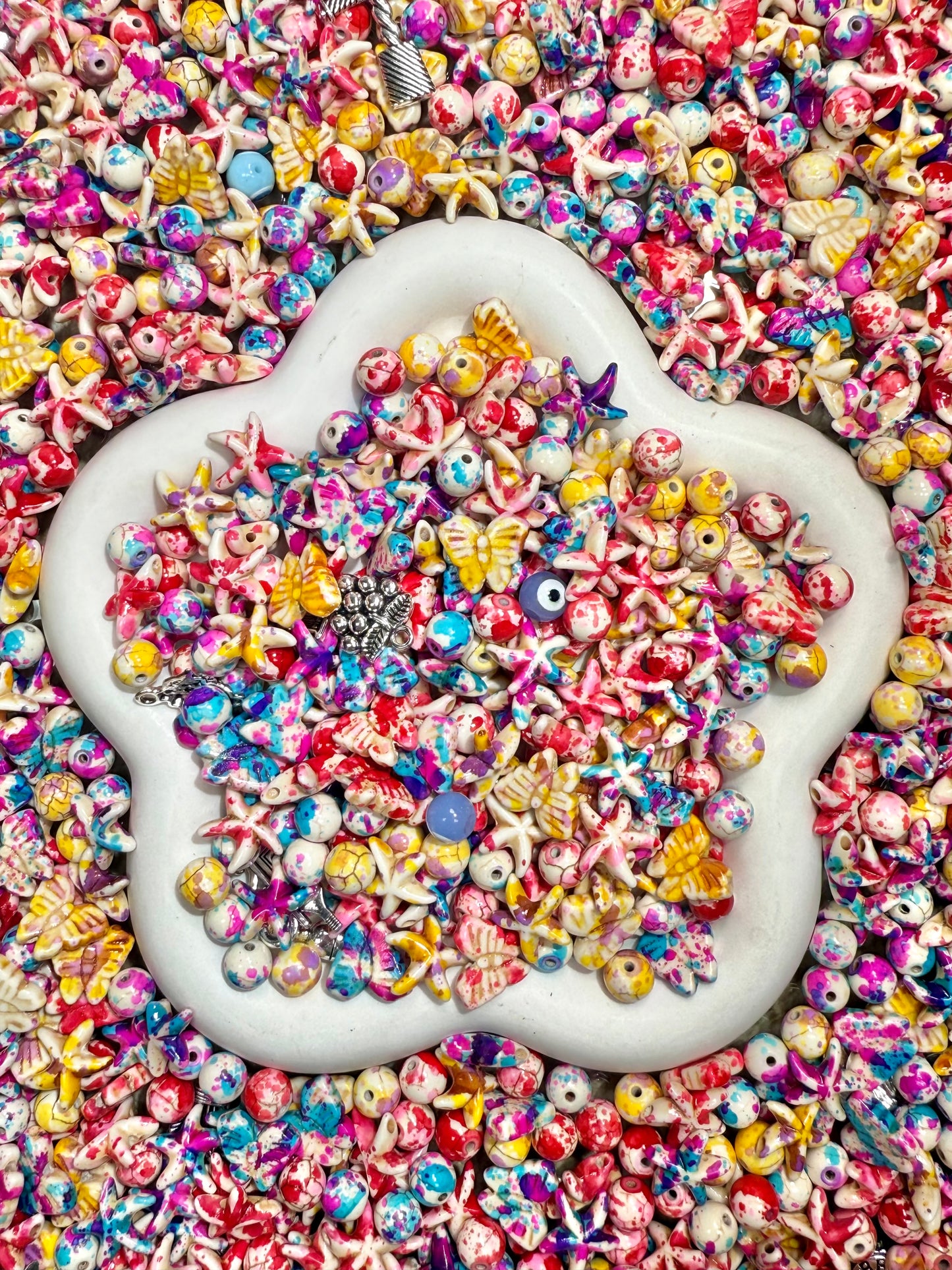 【Graveyard Keeper】stone beads, skull/bones/leaves/butterflies etc