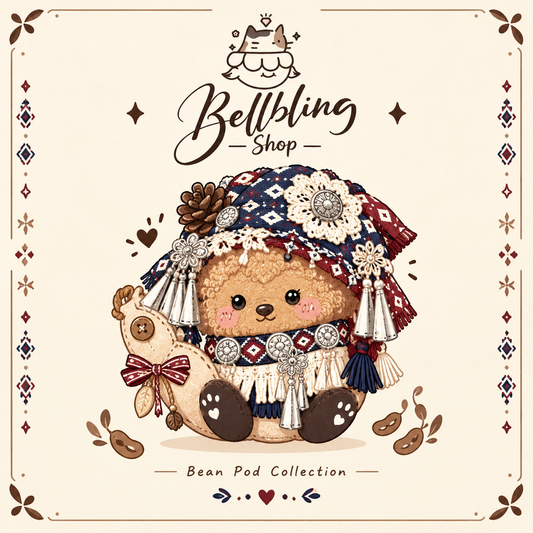 A46.【Happy Bolly】original mysterious beans pod blind box