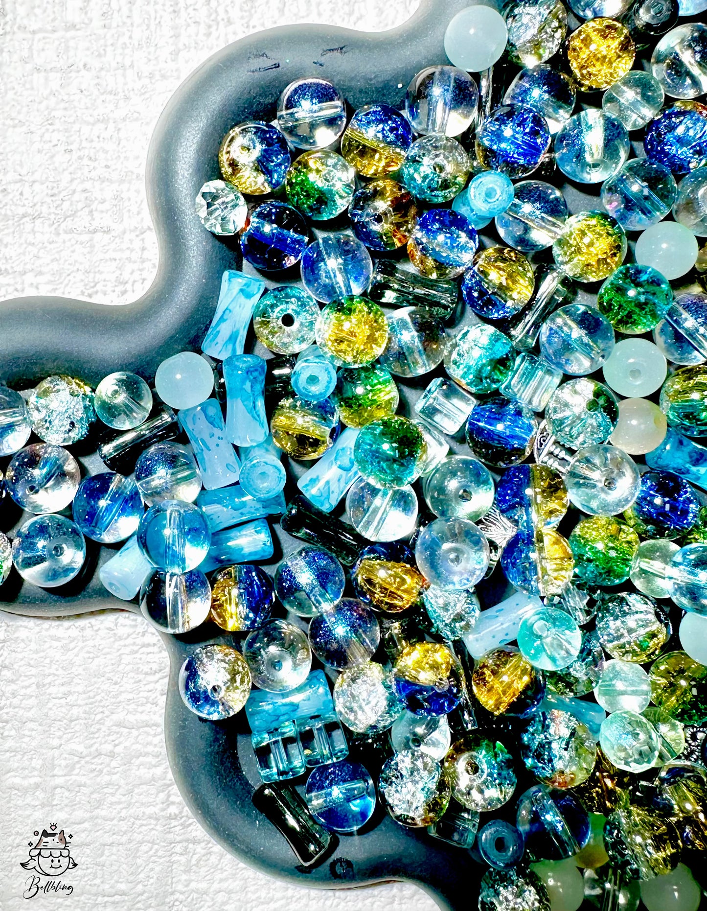 【BEADS PARTY 1】20% OFF Dainty Dreamy 8mm-10mm glass beads, all colors and themes