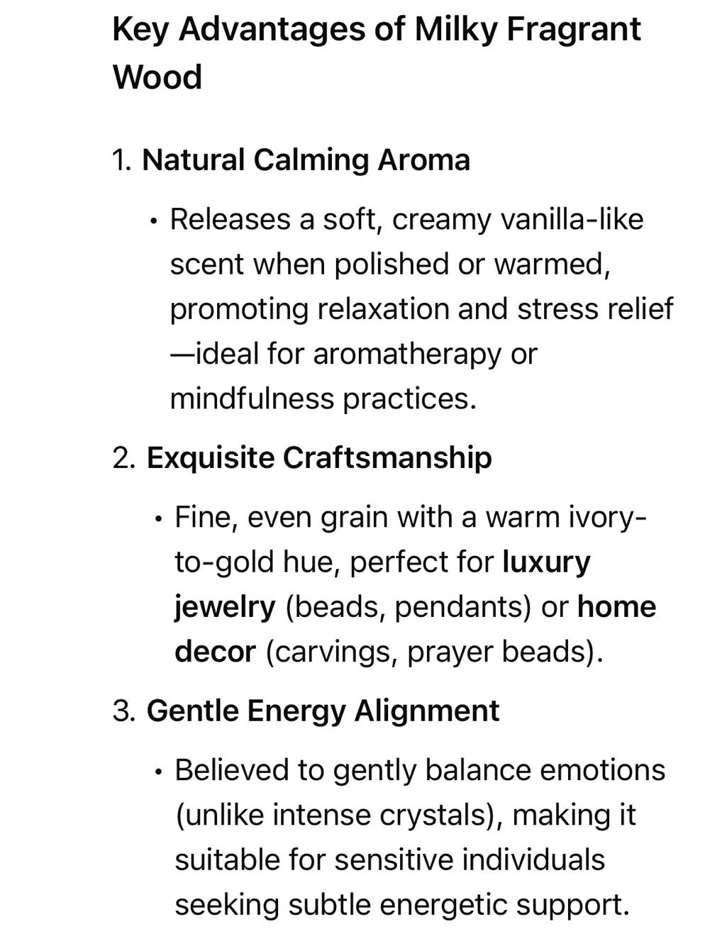 【Woody Aroma】Fragrant Wood Beads Mix