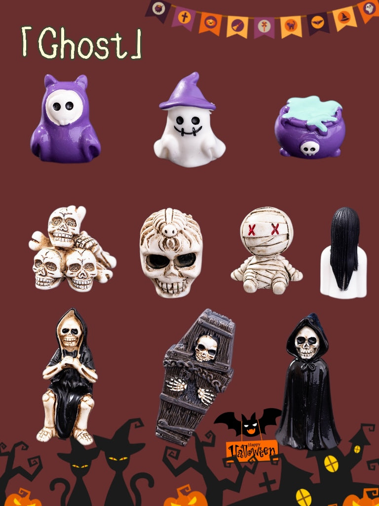 【Happy Halloween】mini figurine, see how lucky we got with the guessing and pengpeng!!!