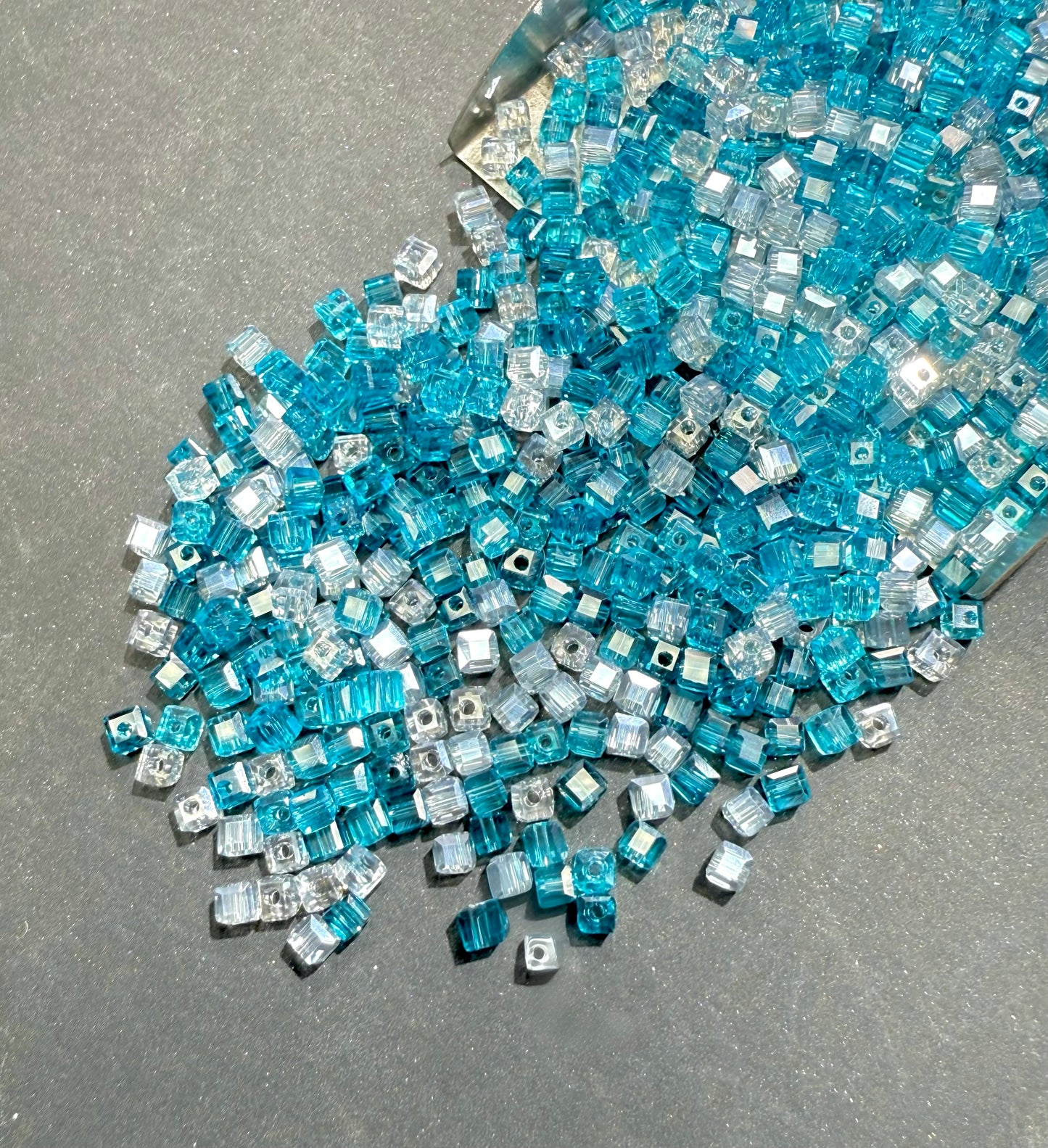 A001.NEW【Sparkling Spritz】K9 Crystal Glass 2mm Beads (exclusive offer)