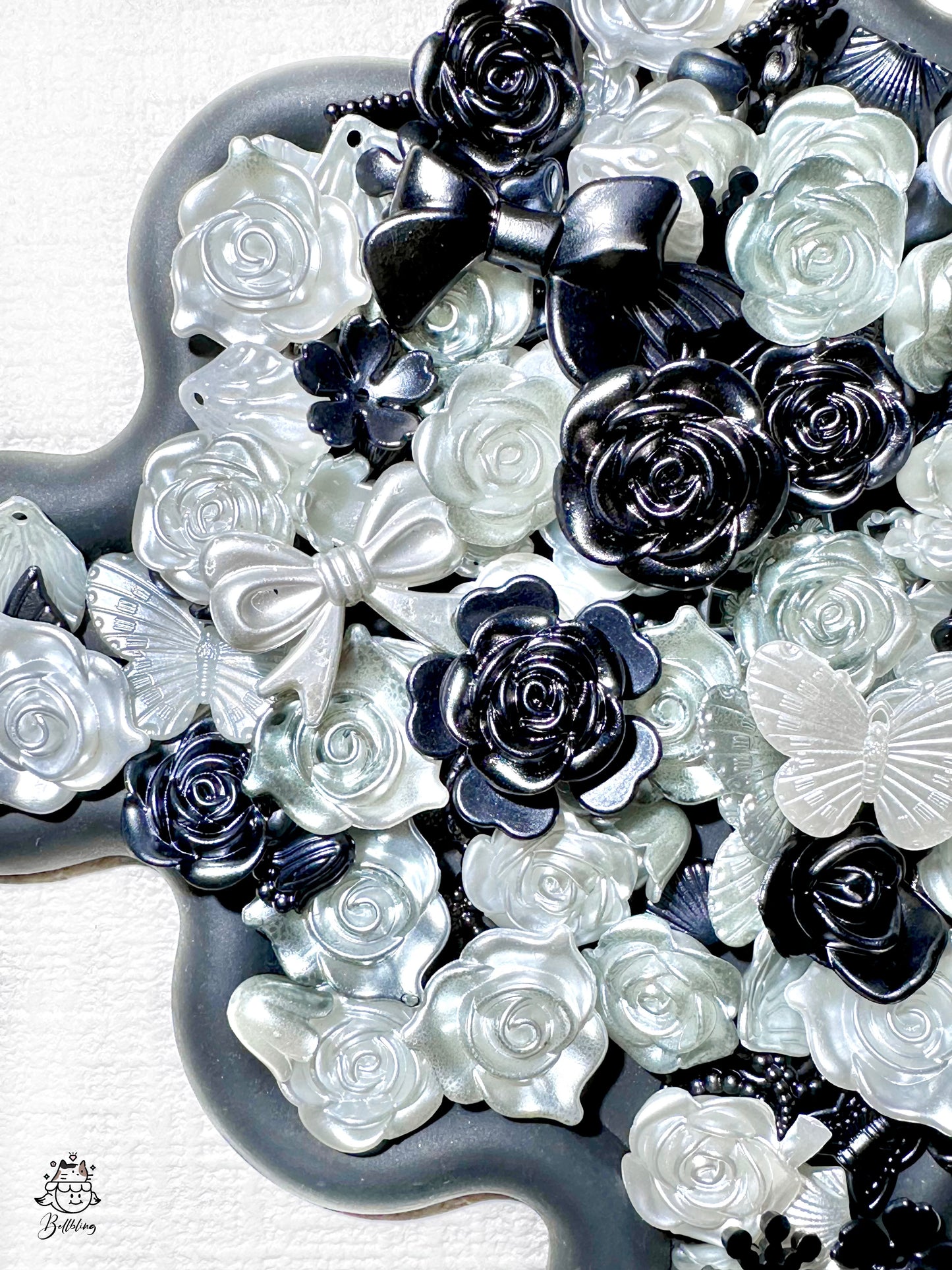 【Butterfly Valley】B1G1 SALE, Drilled flora charms, phonecase/keychain/jewelery acrylics