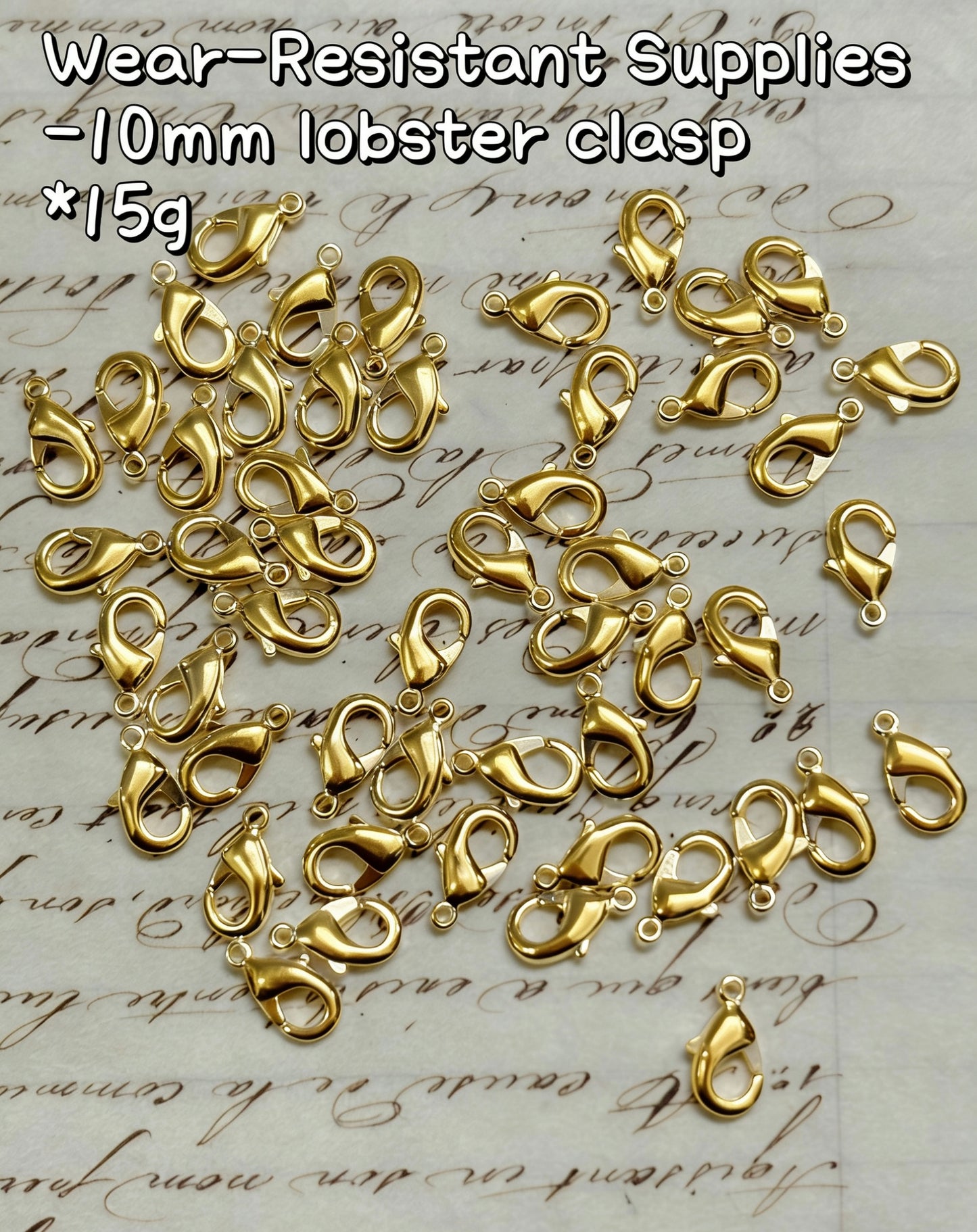 【Wear-Resistant Supplies】white gold/yellow gold plated brass charms