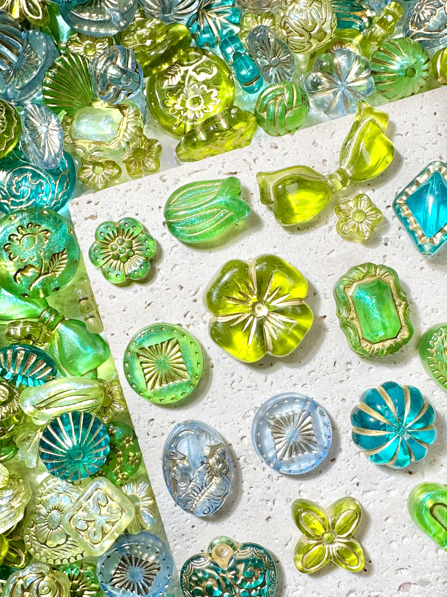 【Prague Palace】Exquisite drilled acrylics charms, jewelry/keychain diy