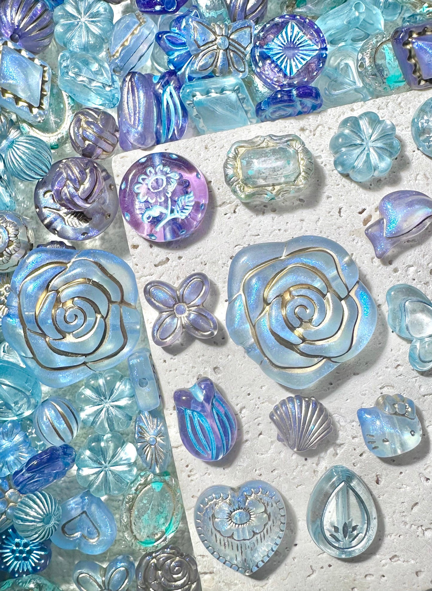 【Prague Palace】Exquisite drilled acrylics charms, jewelry/keychain diy