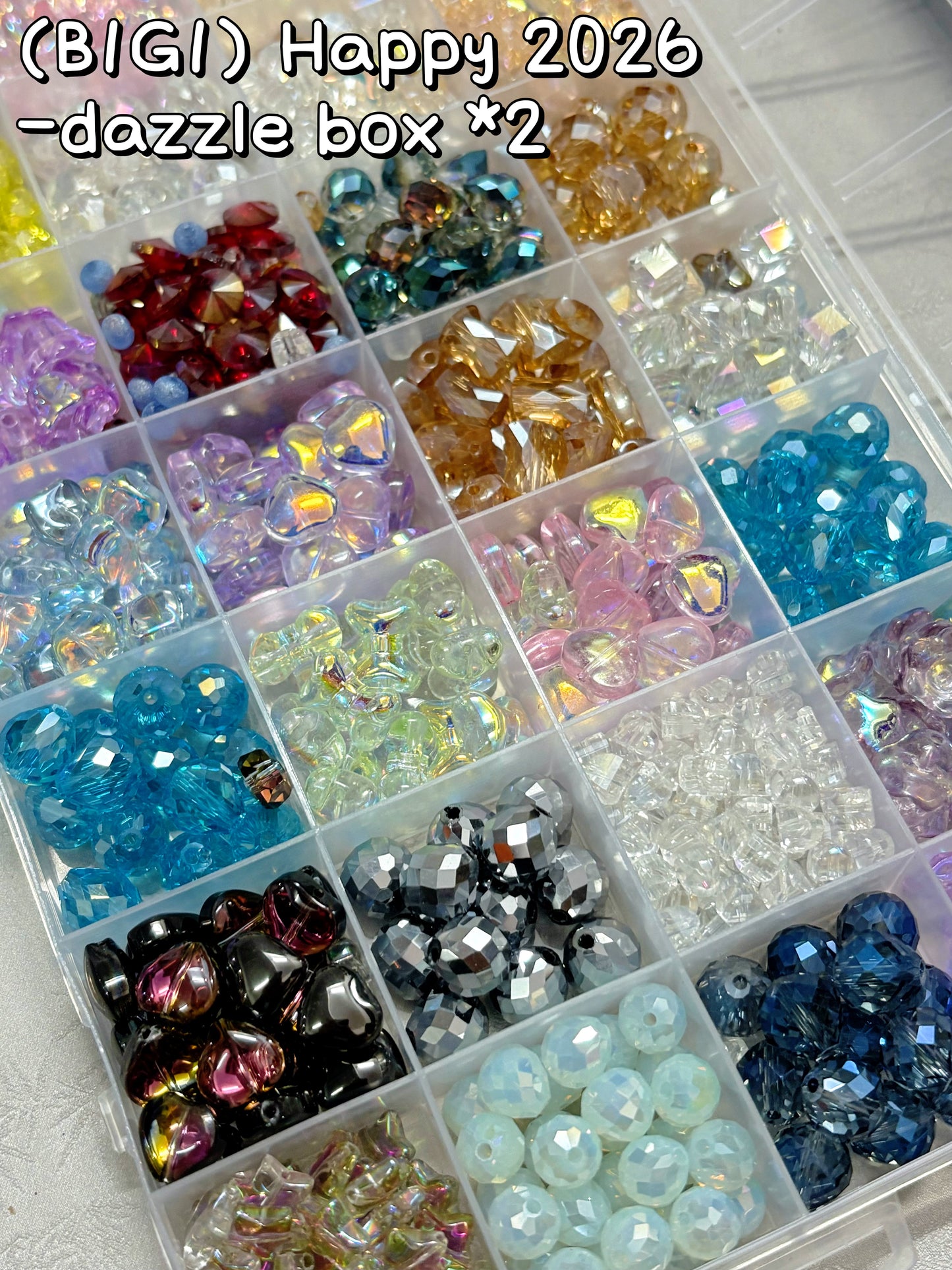 A001. B1G1【Happy 2026】mysterious diy jars +extra random gift