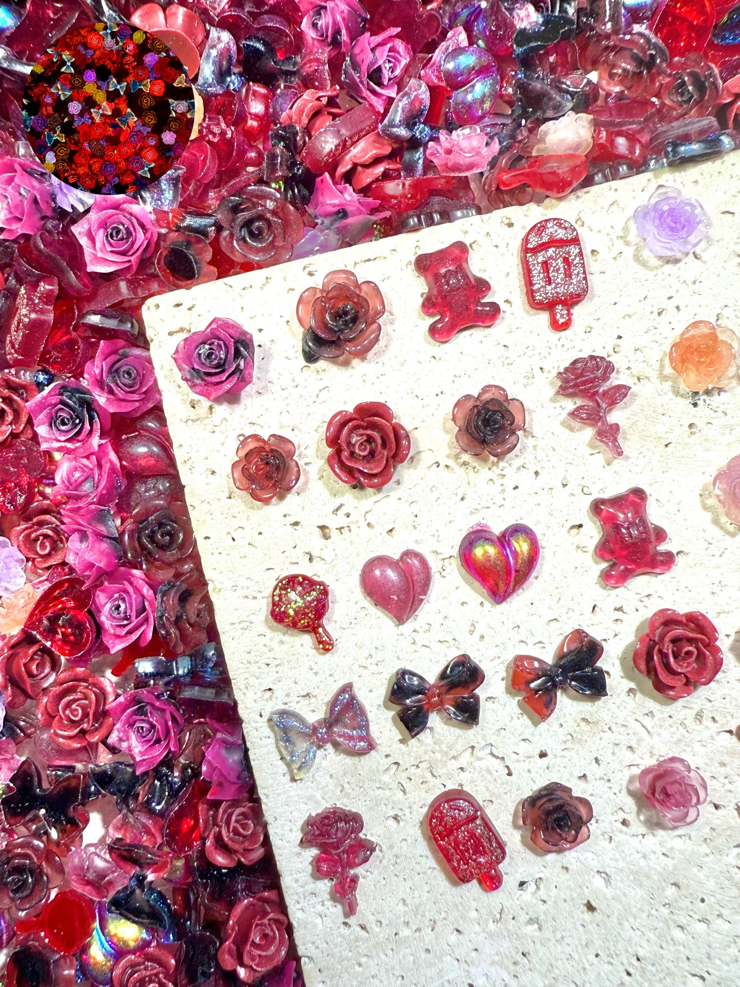 【Carnival】special sale offer, various shapes mix display, Nail art/Craft supplies, display