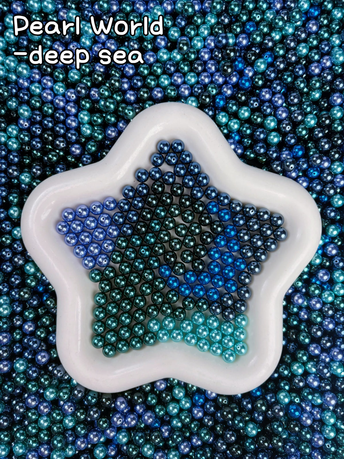 【Pearl World】6mm glass beads, all colors and themes