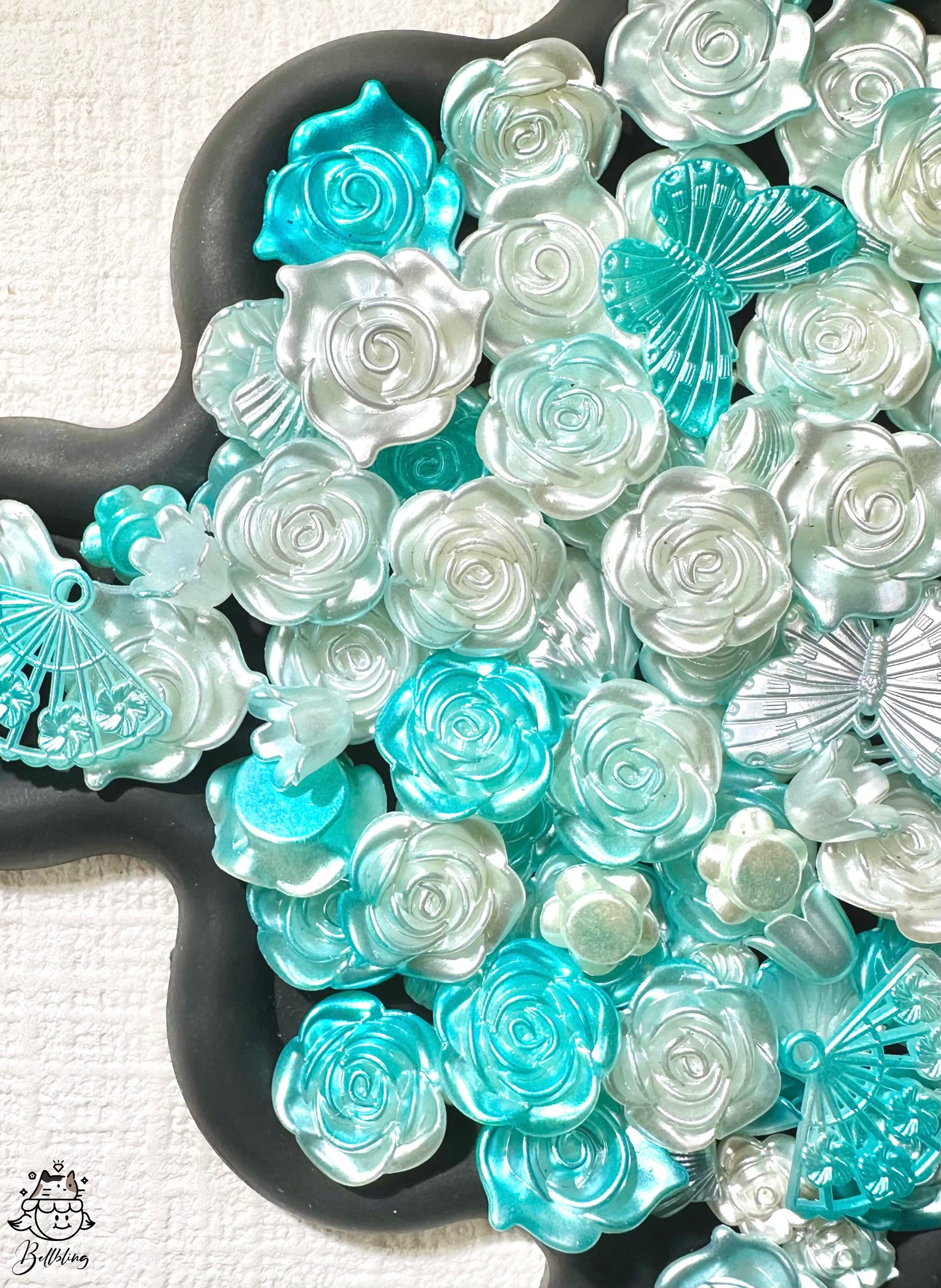 【Butterfly Valley】B1G1 SALE, Drilled flora charms, phonecase/keychain/jewelery acrylics