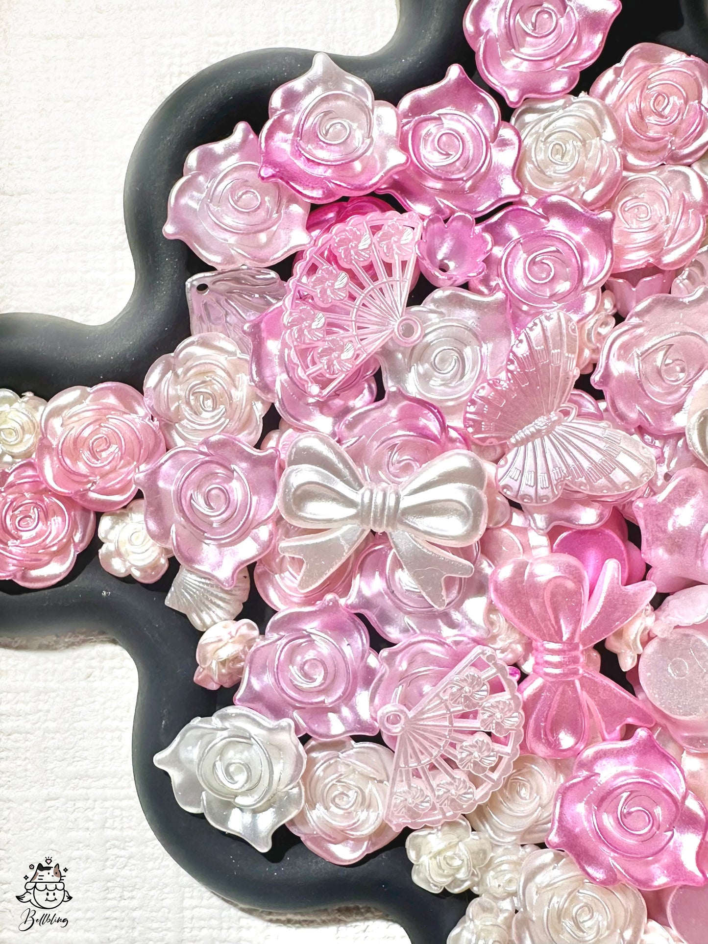 【Butterfly Valley】B1G1 SALE, Drilled flora charms, phonecase/keychain/jewelery acrylics