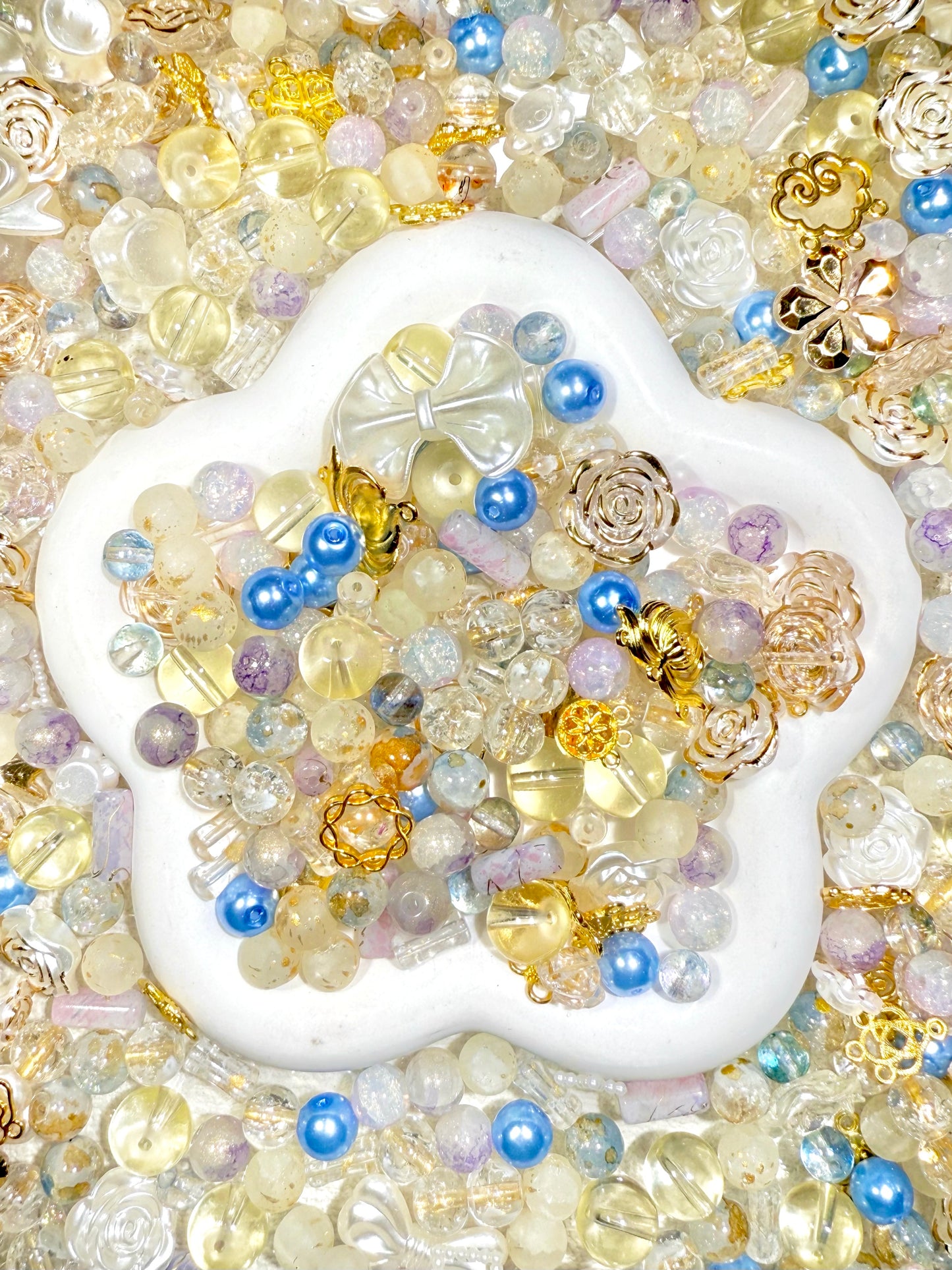 【BEADS PARTY 1】20% OFF Dainty Dreamy 8mm-10mm glass beads, all colors and themes