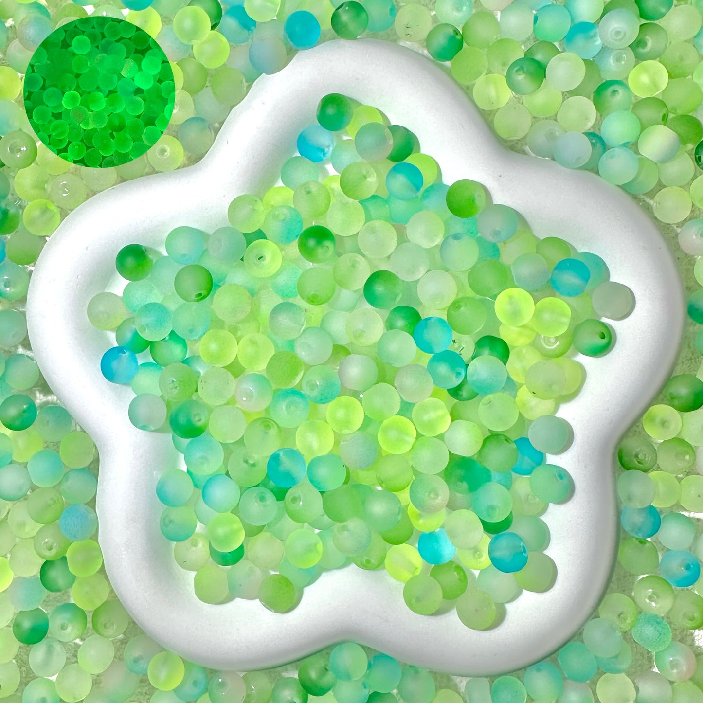 【BEADS PARTY 1】20% OFF Dainty Dreamy 8mm-10mm glass beads, all colors and themes