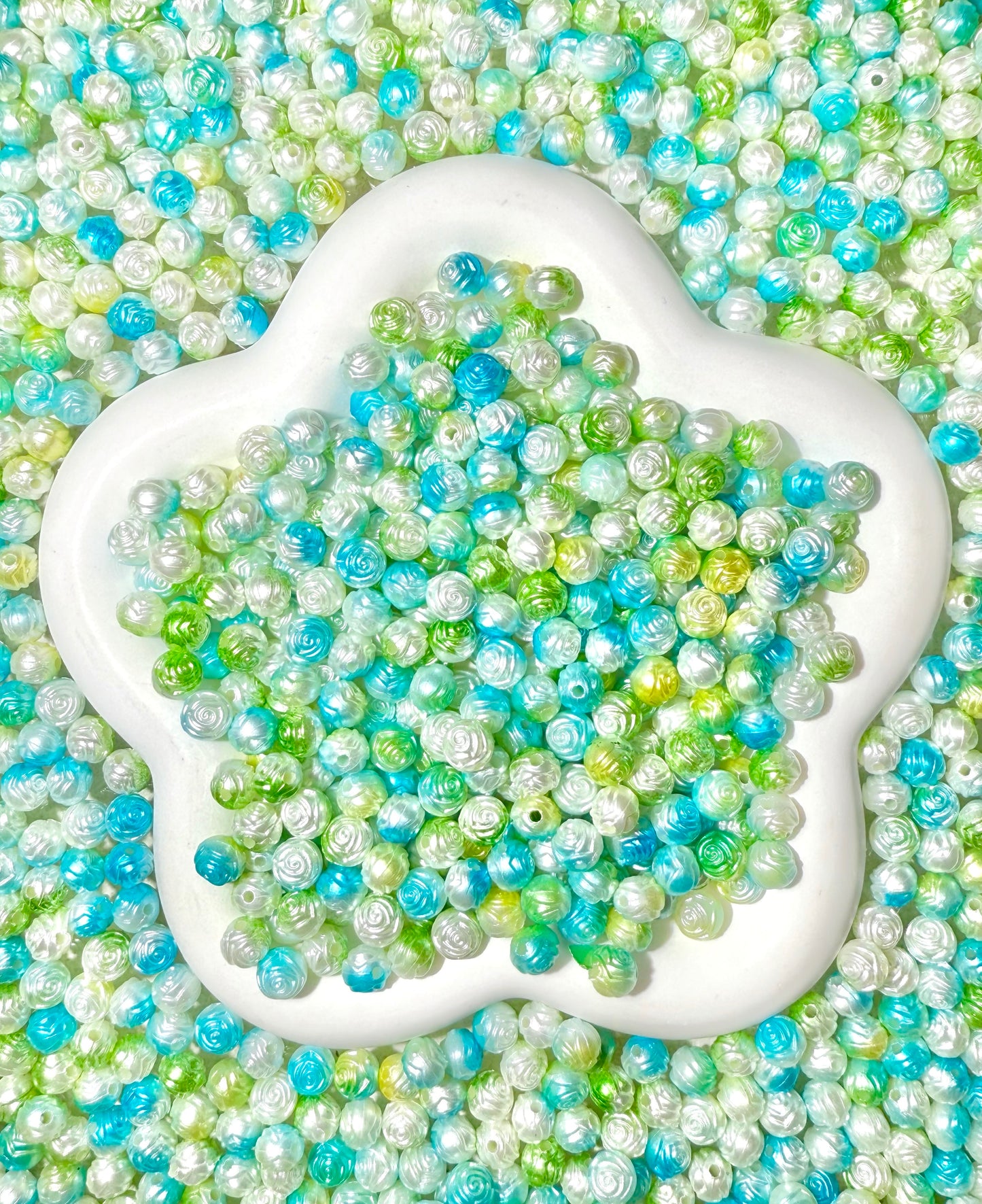 【Rose Valley】B1G1 SALE, Drilled rose pearls, phonecases/keychain/jewelery acrylics