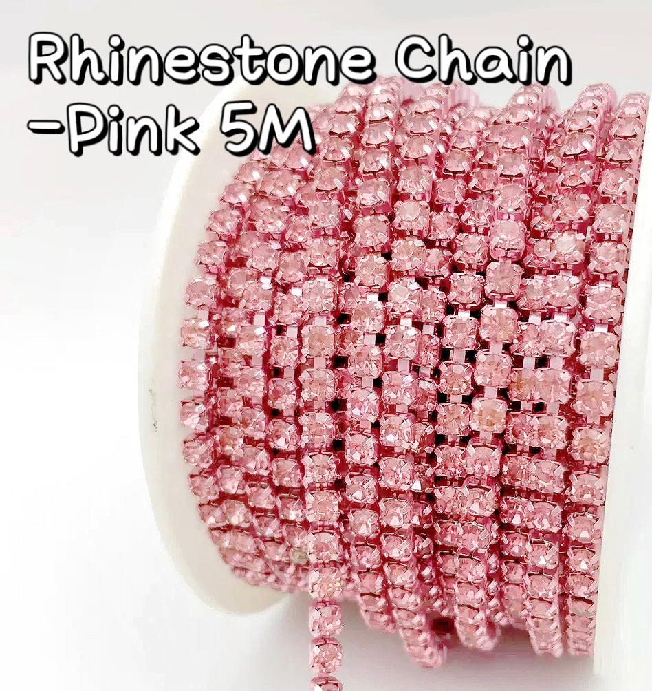 A001. NEW【Rhinestone Chain】glamorous Rhinestone Chain, fancy crafting supply